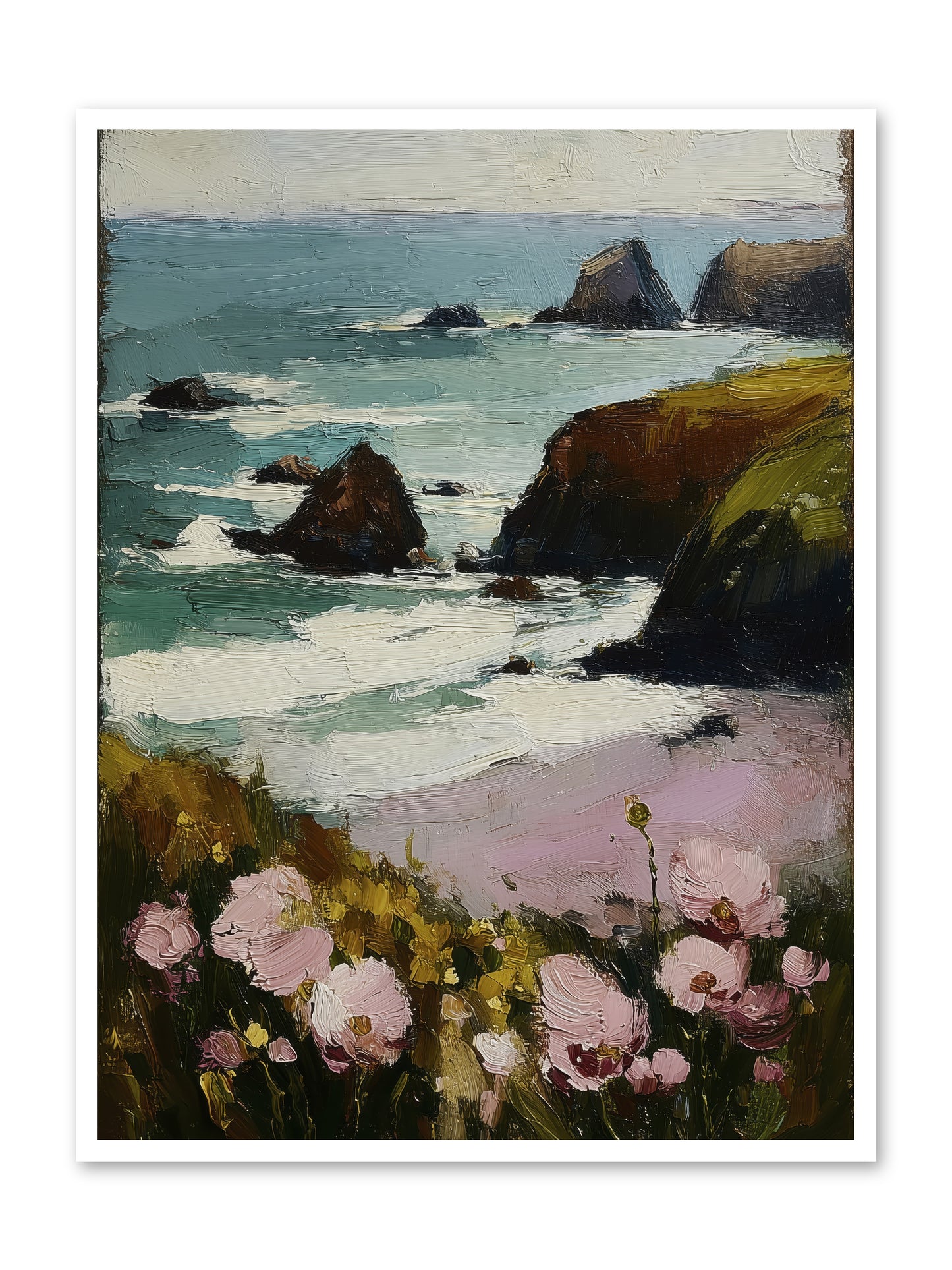 Silk-Spun Hours -- Loose Canvas Print 36x48