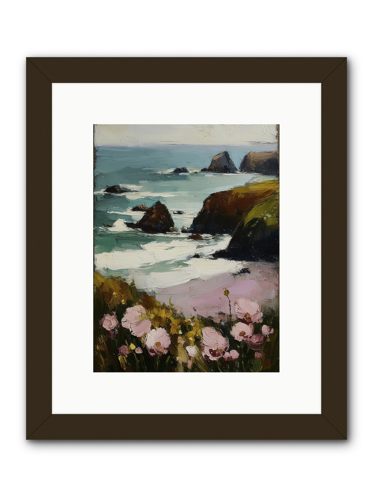 Silk-Spun Hours -- Framed Print - Black 9x12
