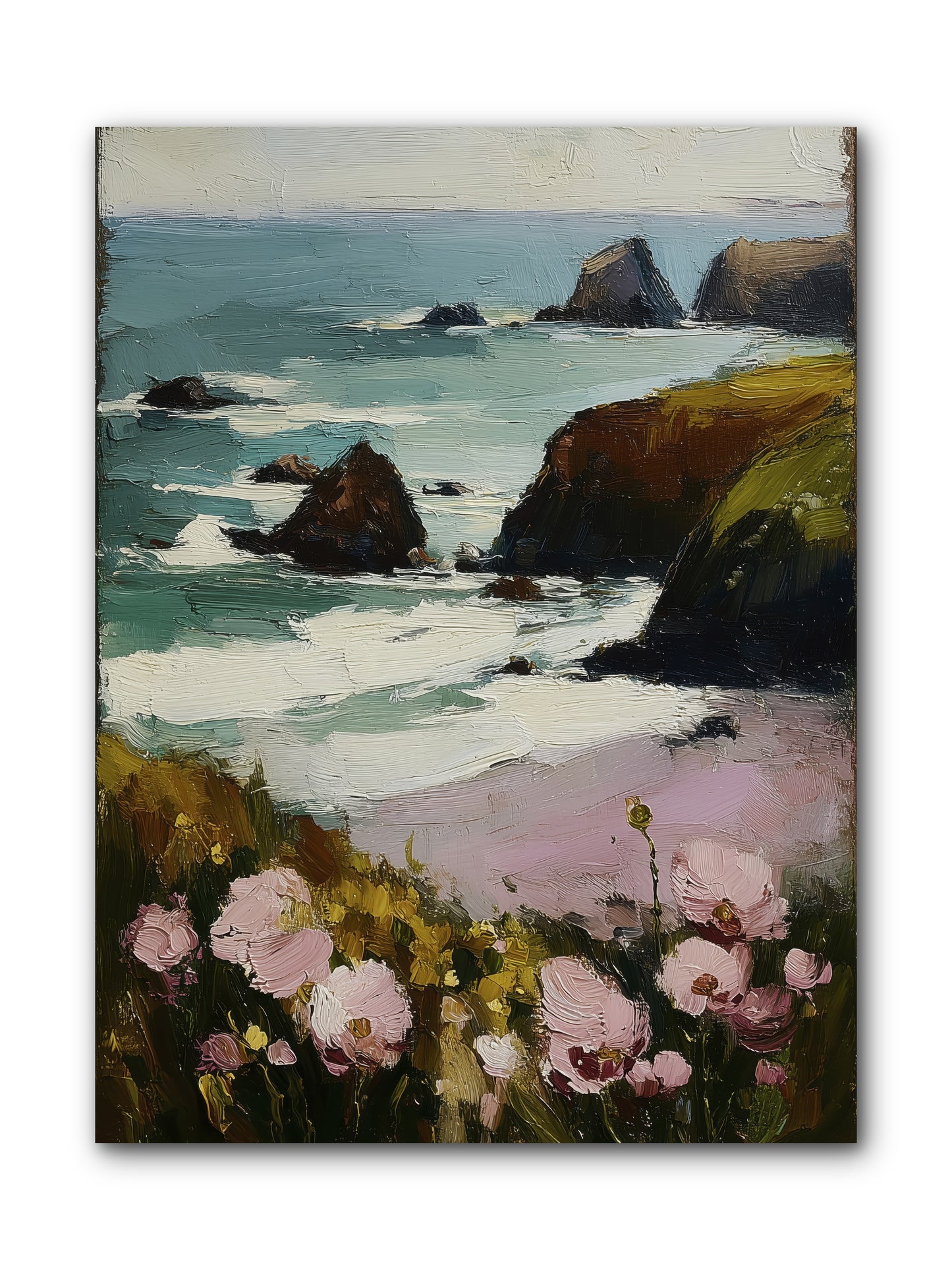 Silk-Spun Hours -- Wrapped Canvas 9x12