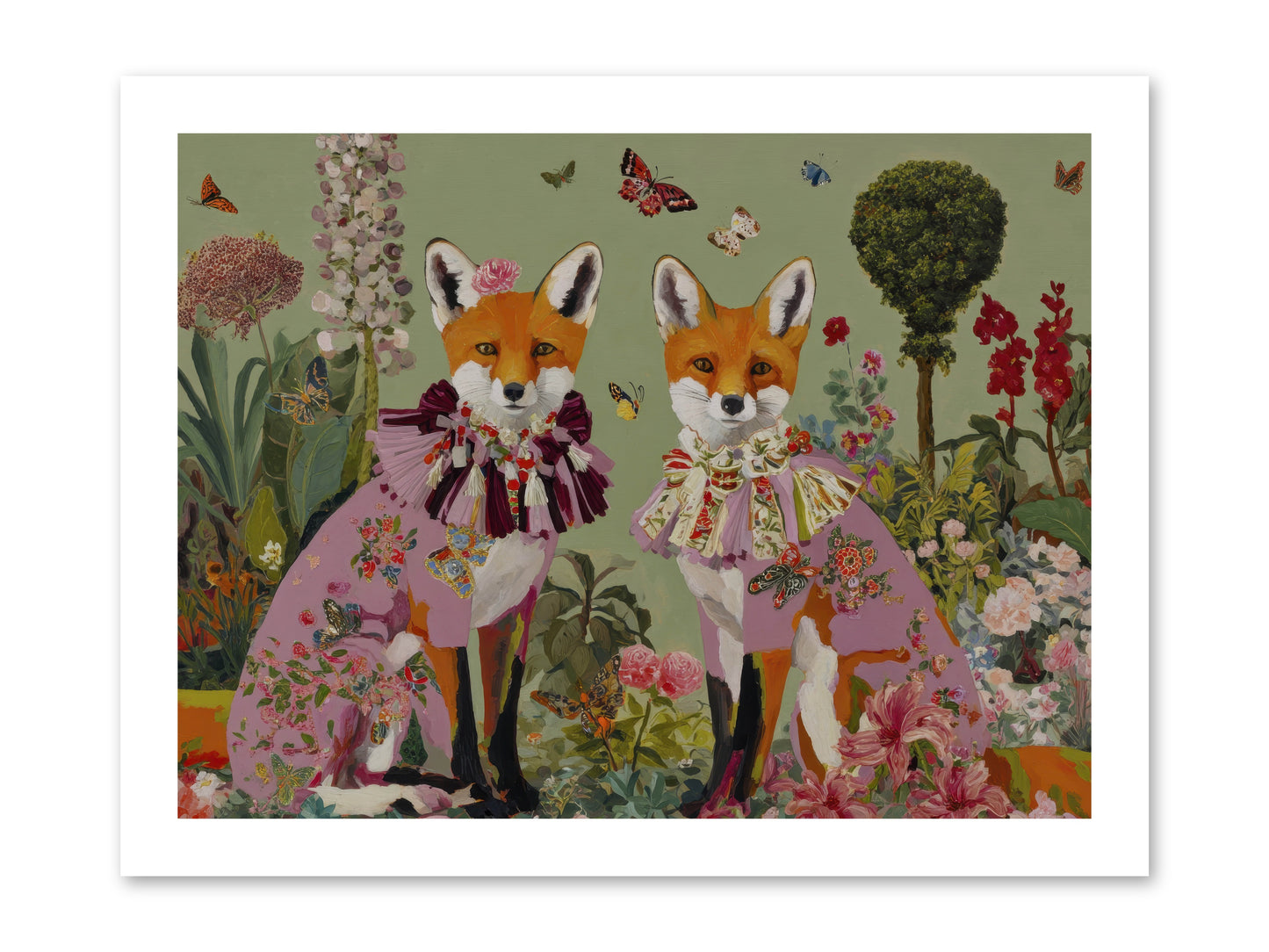 Silk Trace -- Loose Canvas Print 16x12
