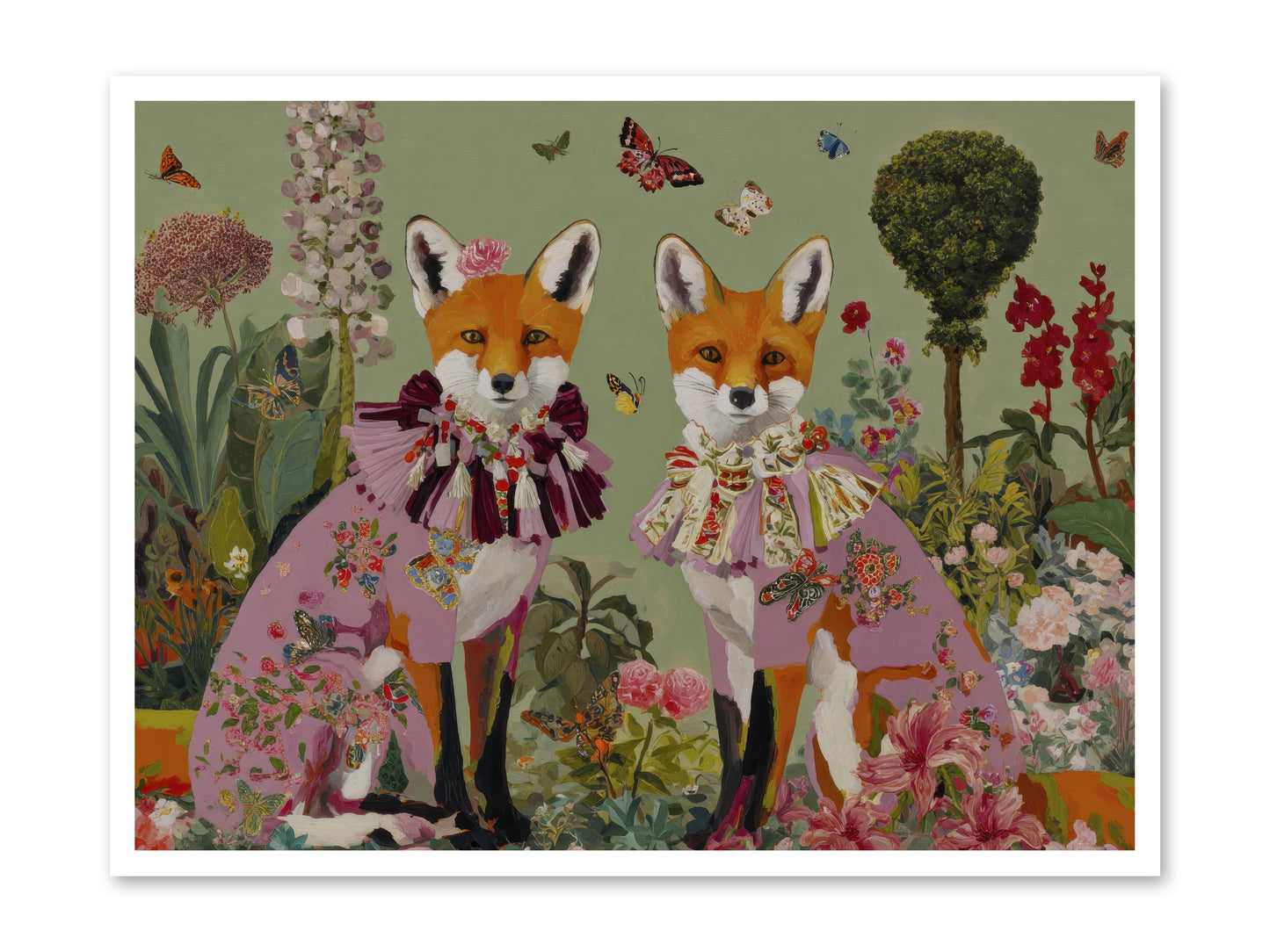 Silk Trace -- Paper Print 40x30