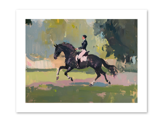 Silken Precision -- Paper Print 12x9