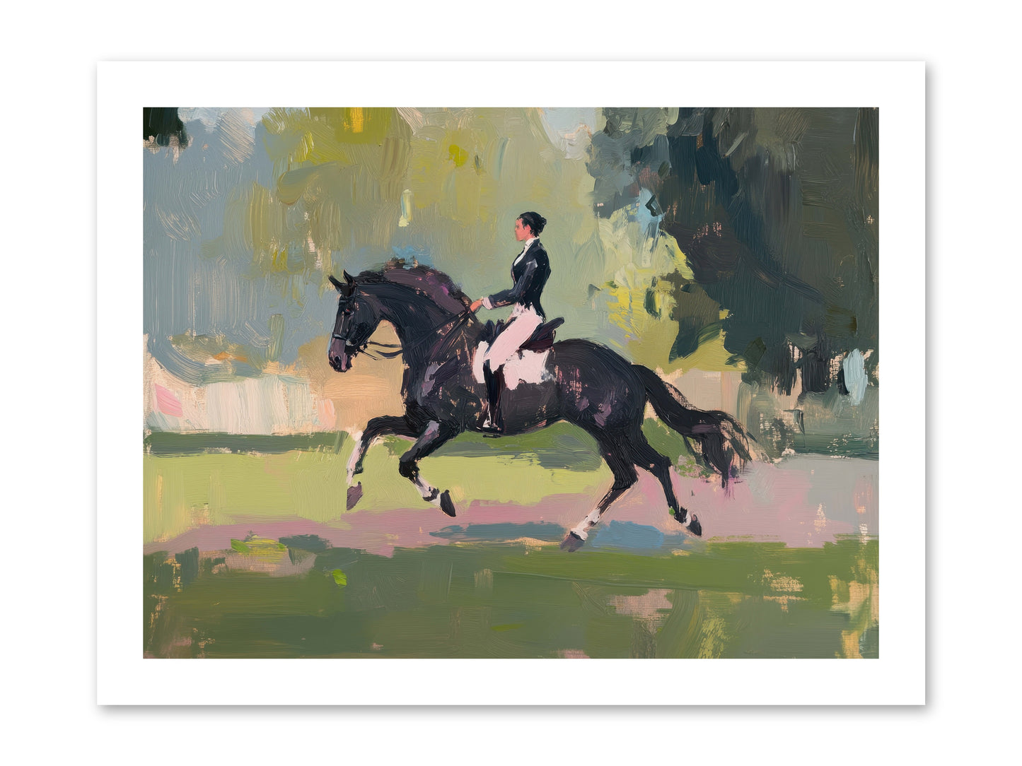 Silken Precision -- Loose Canvas Print 16x12