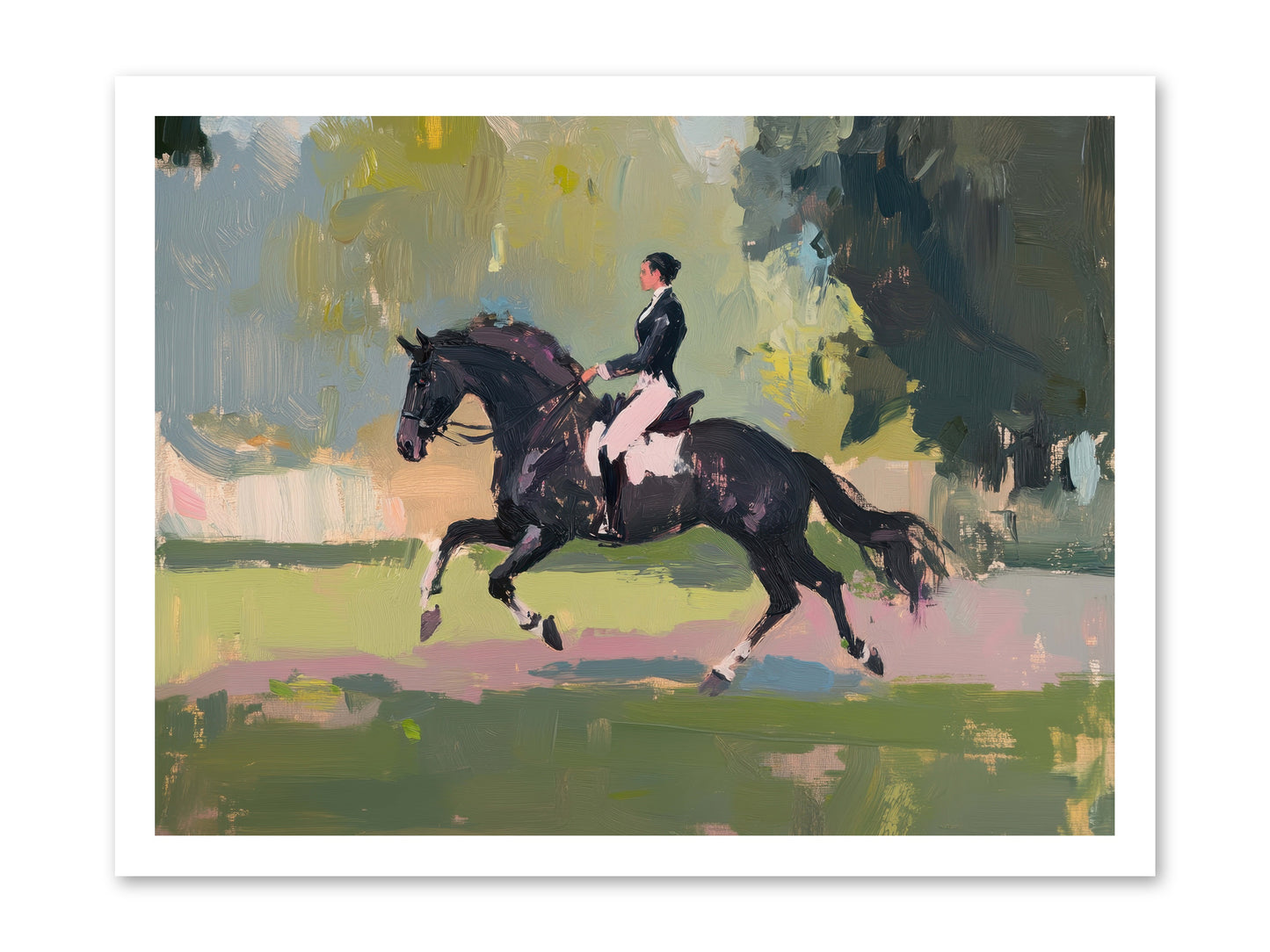 Silken Precision -- Paper Print 24x18