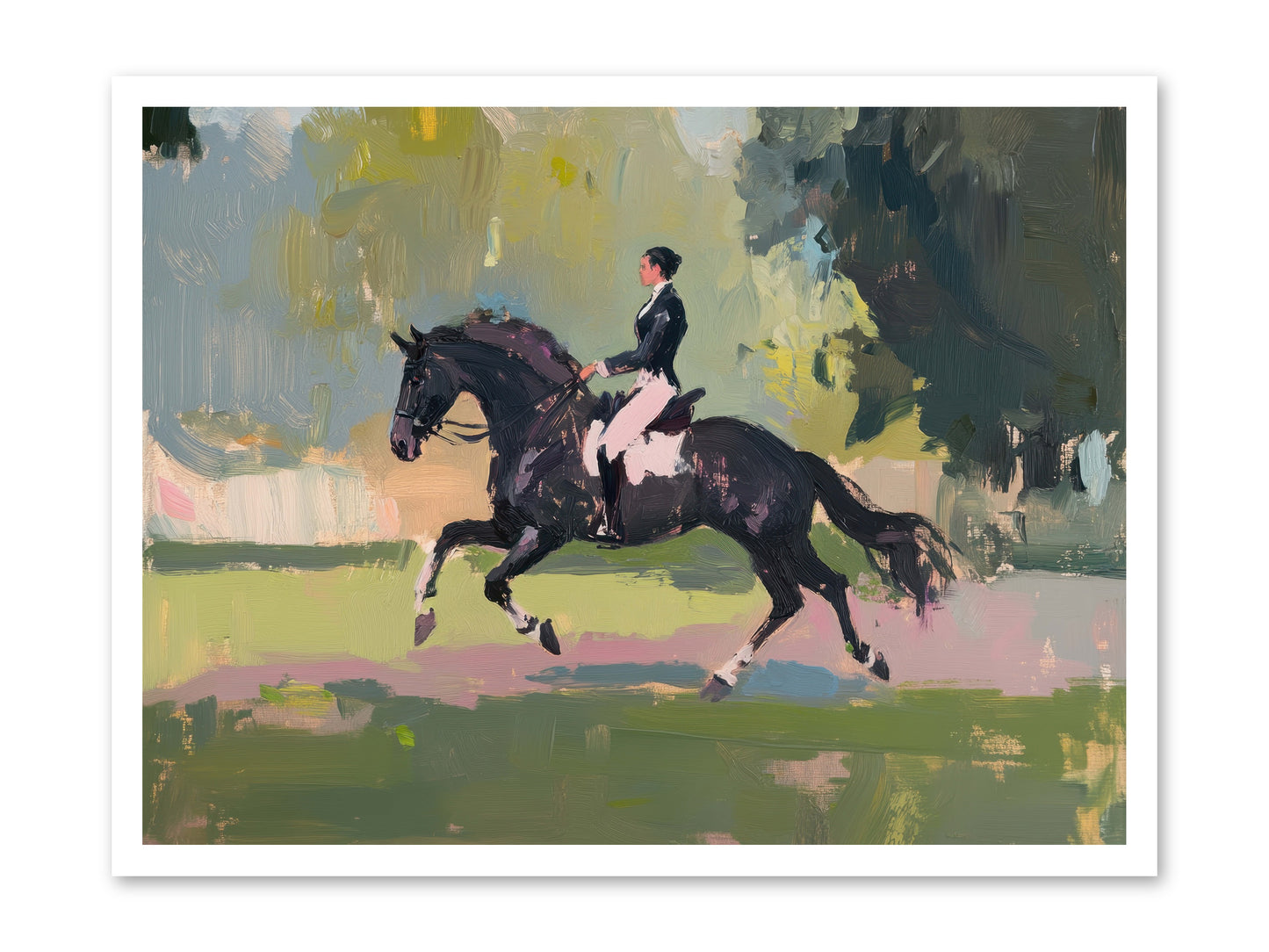 Silken Precision -- Paper Print 32x24