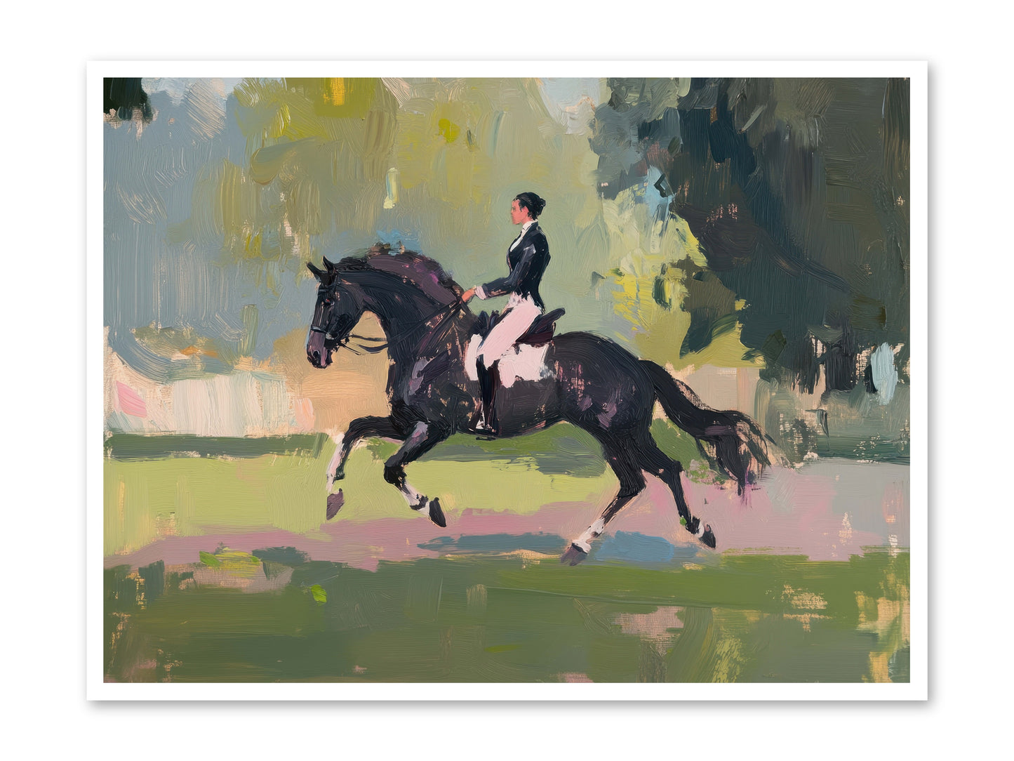 Silken Precision -- Paper Print 48x36