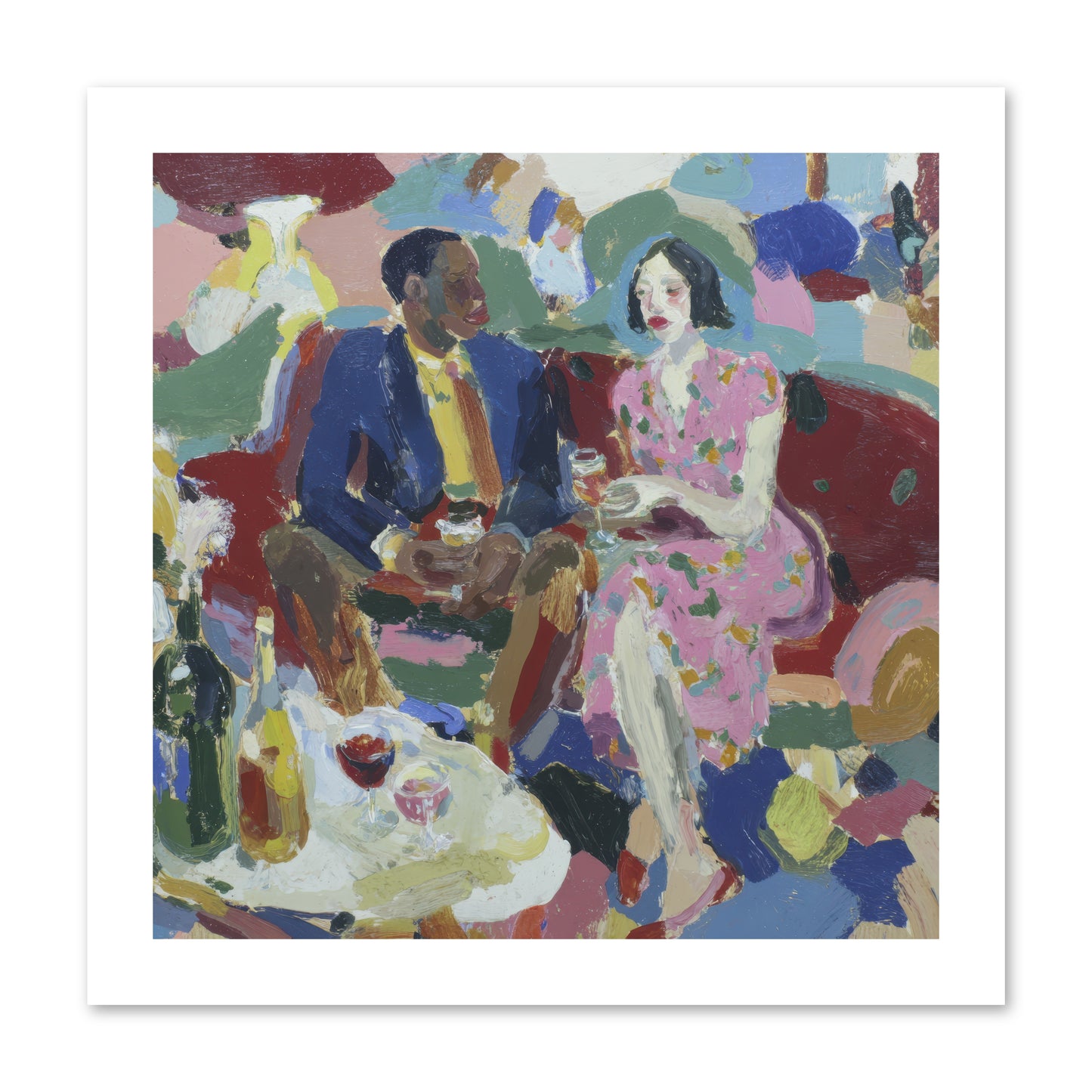 Silkweather -- Loose Canvas Print 12x12