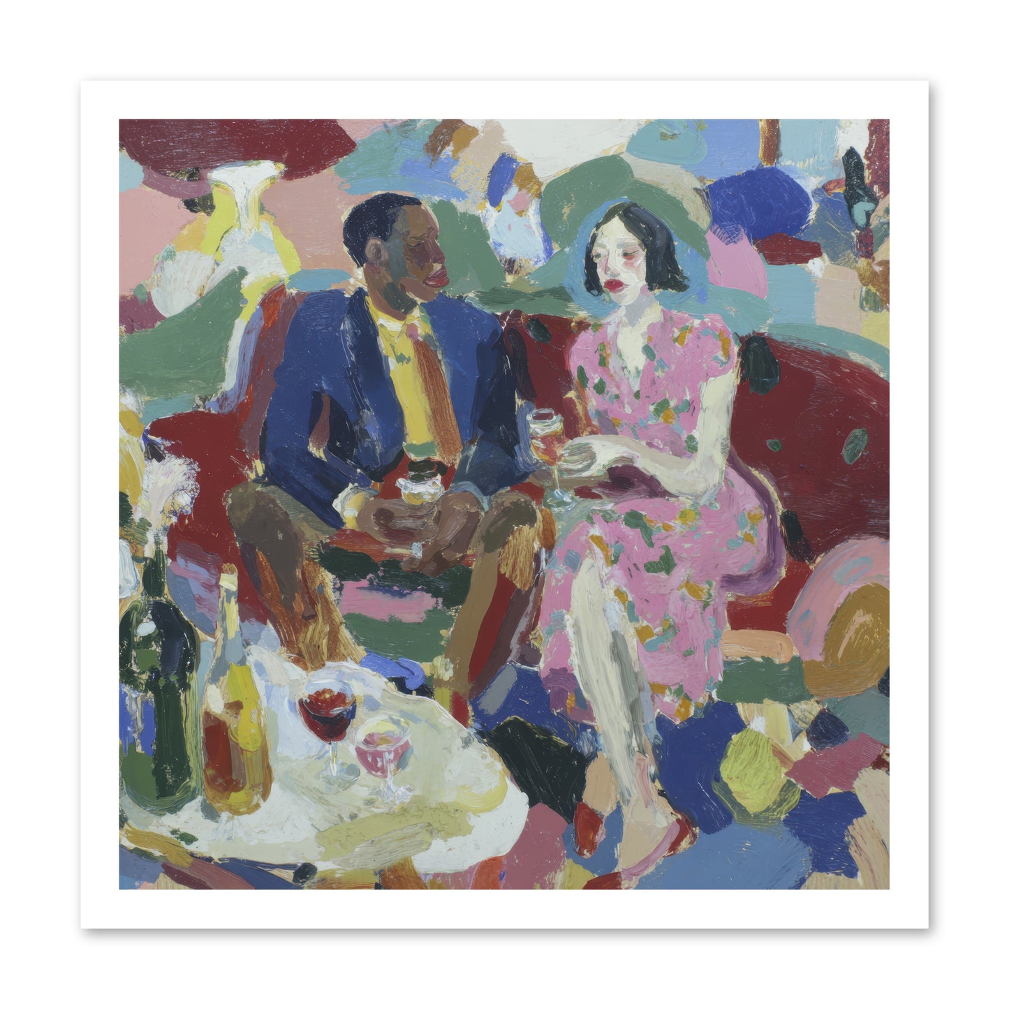 Silkweather -- Paper Print 20x20