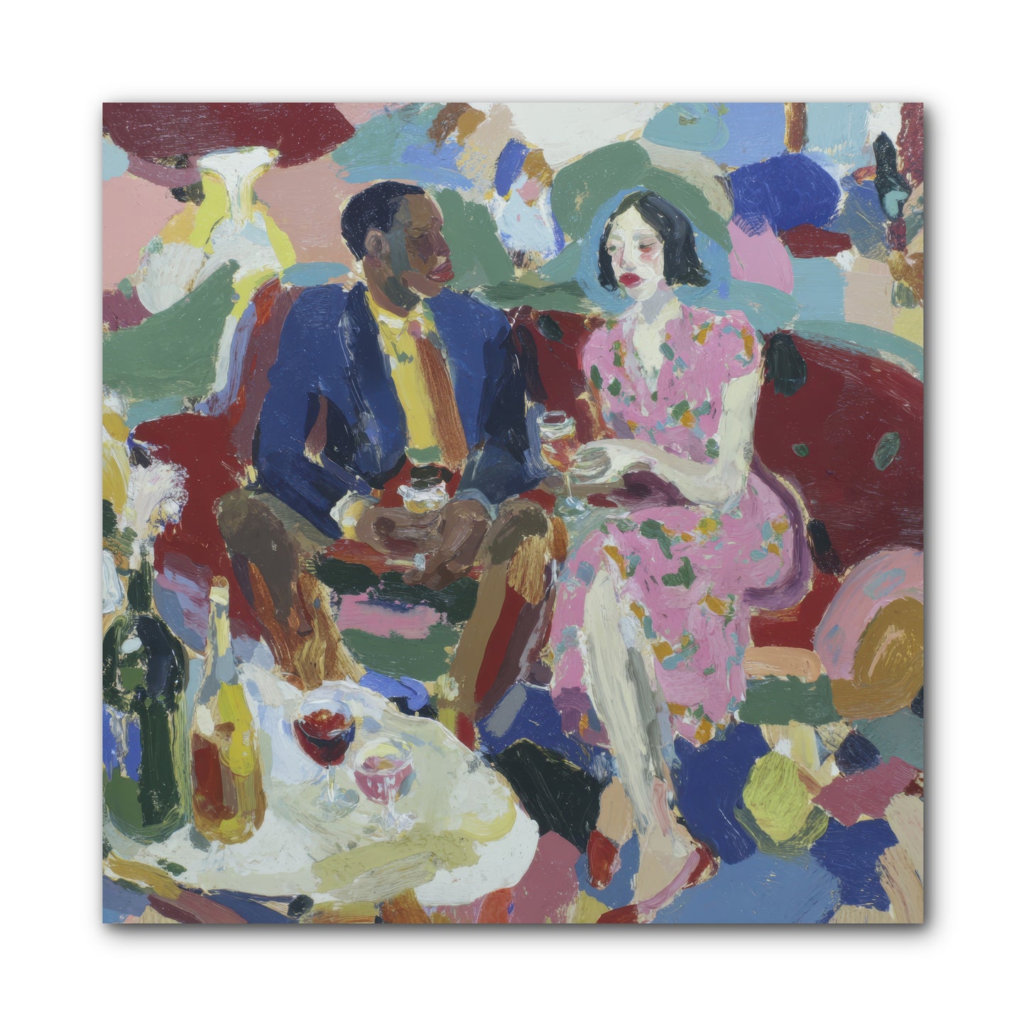 Silkweather -- Wrapped Canvas 10x10