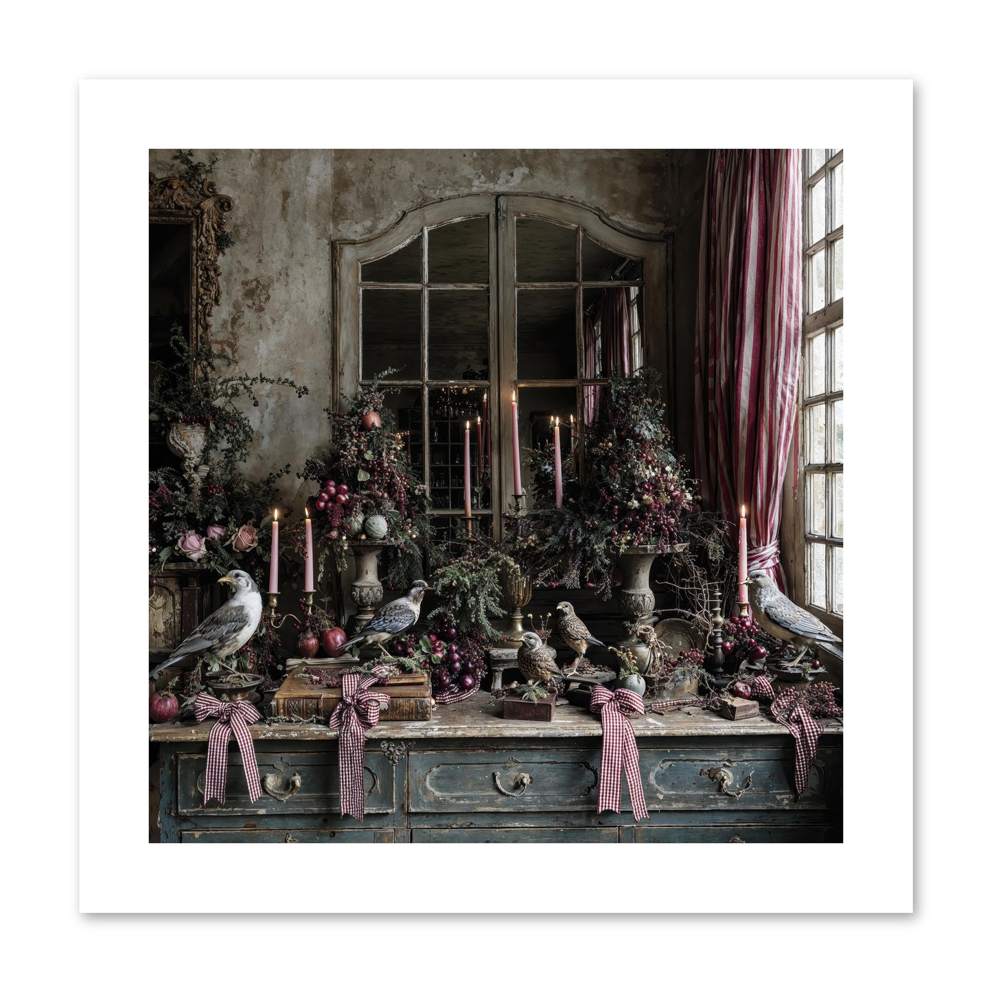 Silver Bells Society -- Paper Print 10x10