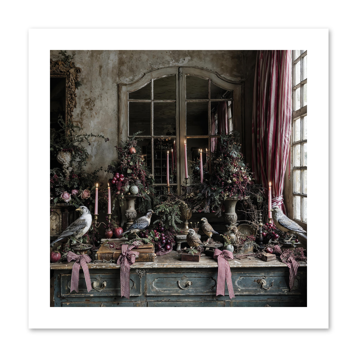 Silver Bells Society -- Paper Print 12x12