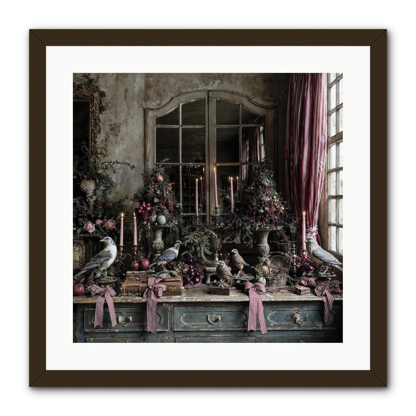 Silver Bells Society -- Framed Print - Black 20x20