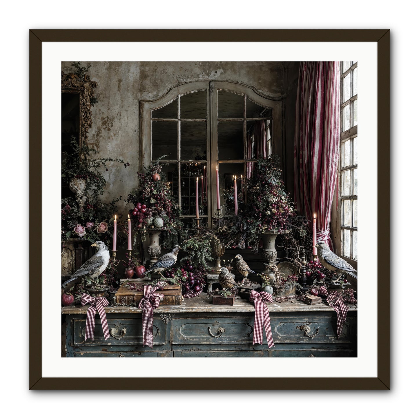Silver Bells Society -- Framed Print - Black 30x30