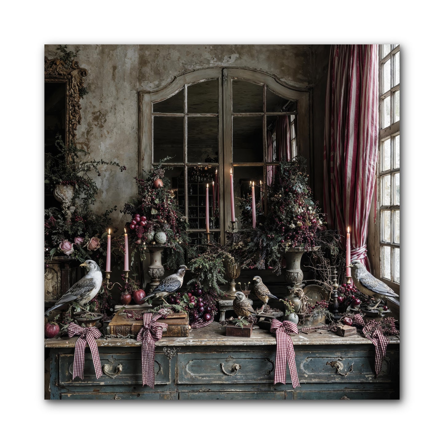 Silver Bells Society -- Wrapped Canvas 10x10