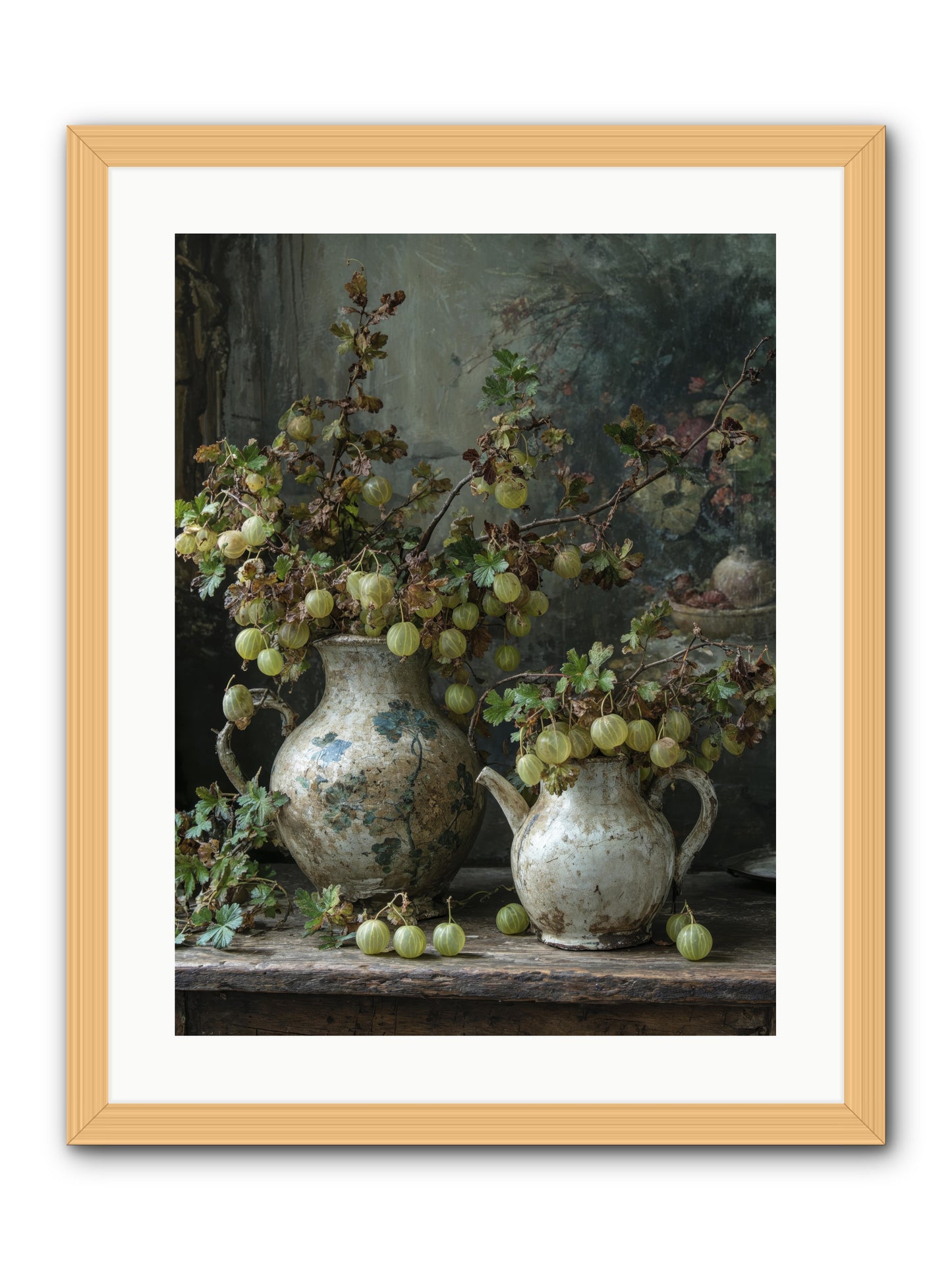 Silver Lining -- Framed Print - Natural 18x24