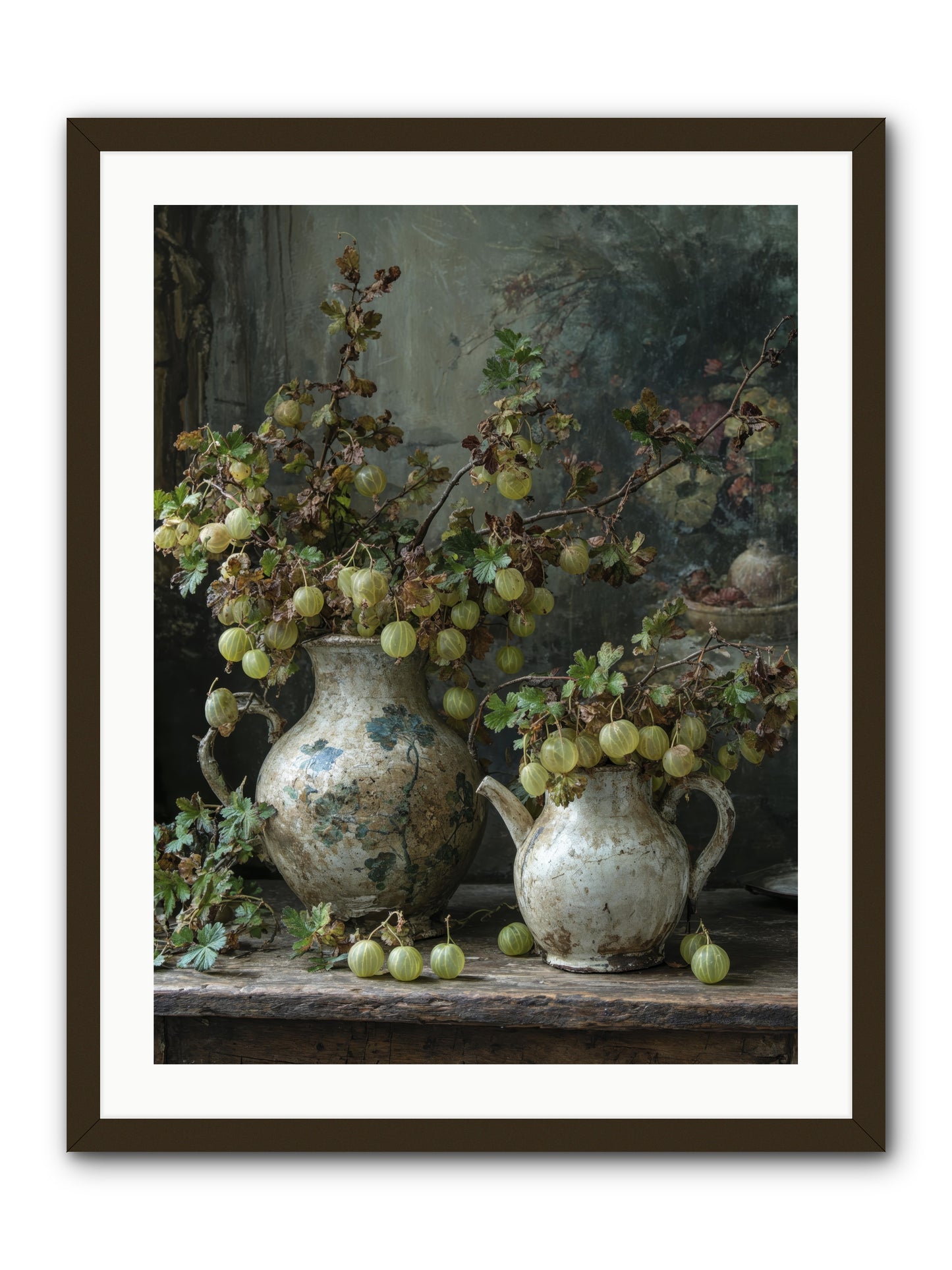 Silver Lining -- Framed Print - Black 24x32