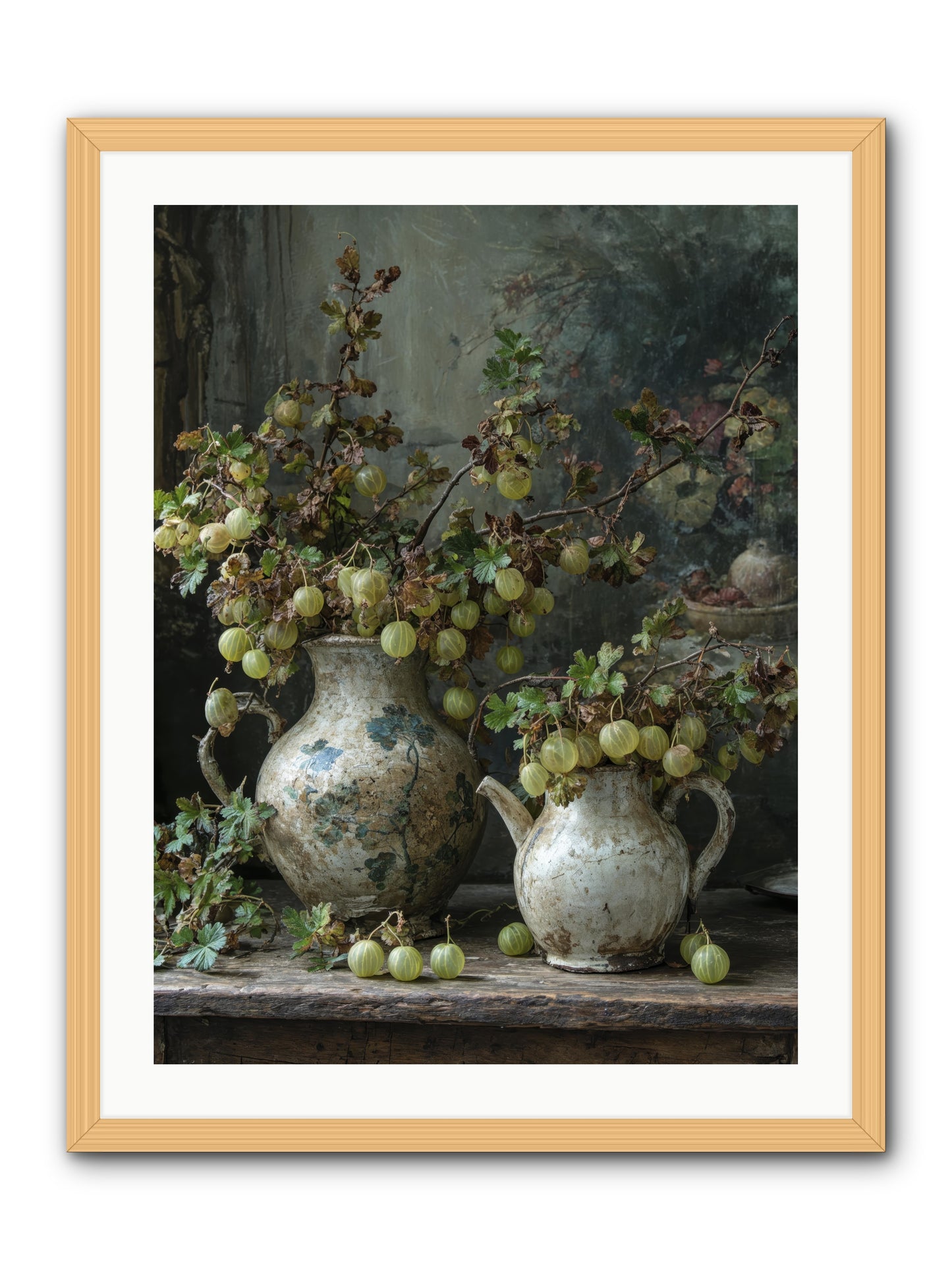 Silver Lining -- Framed Print - Natural 24x32