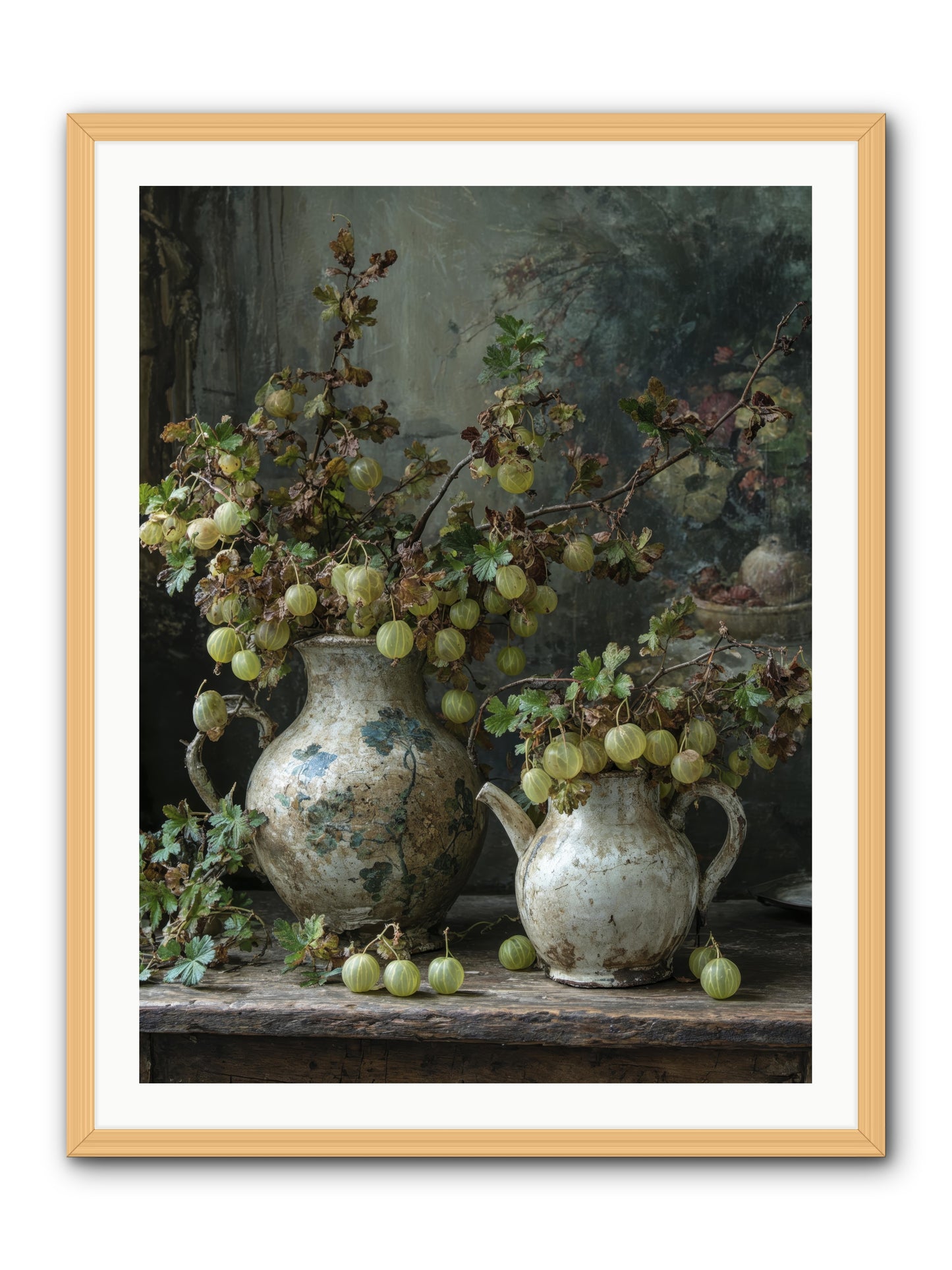 Silver Lining -- Framed Print - Natural 30x40