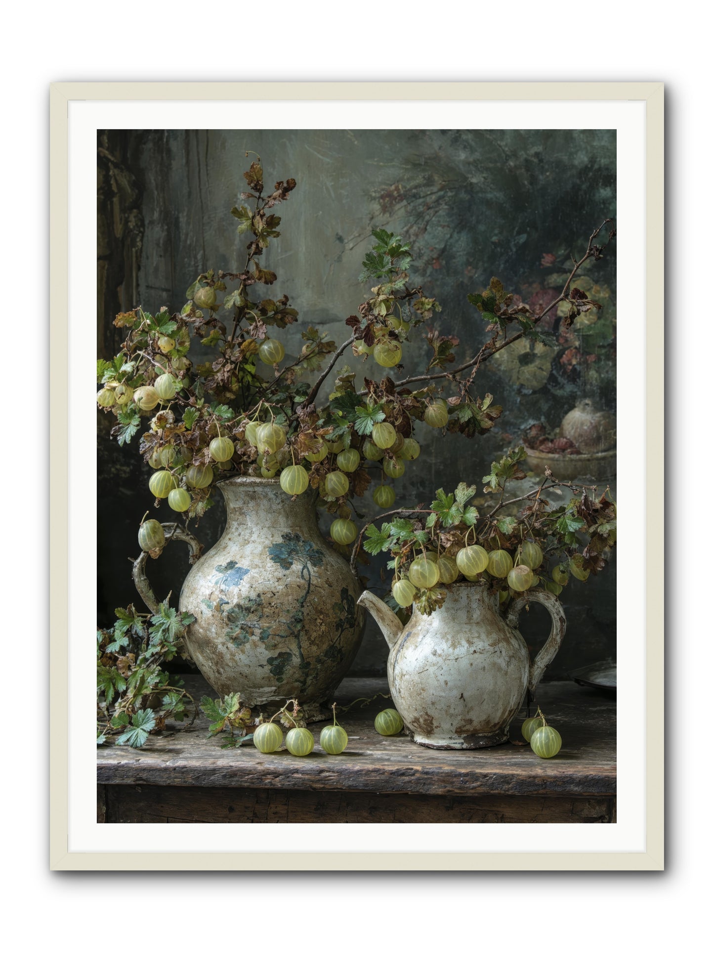 Silver Lining -- Framed Print - White 36x48