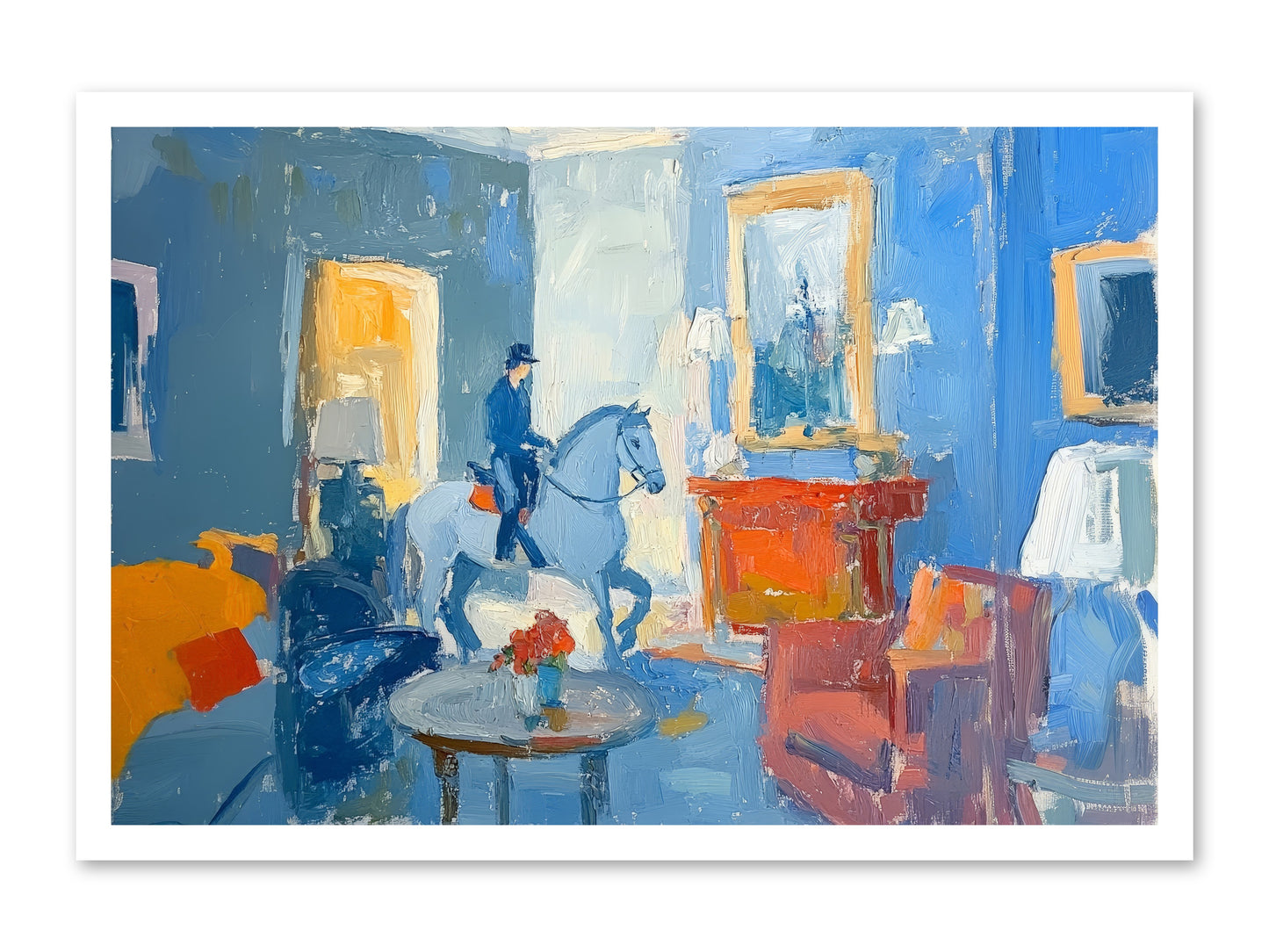Silver Morning -- Loose Canvas Print 30x20