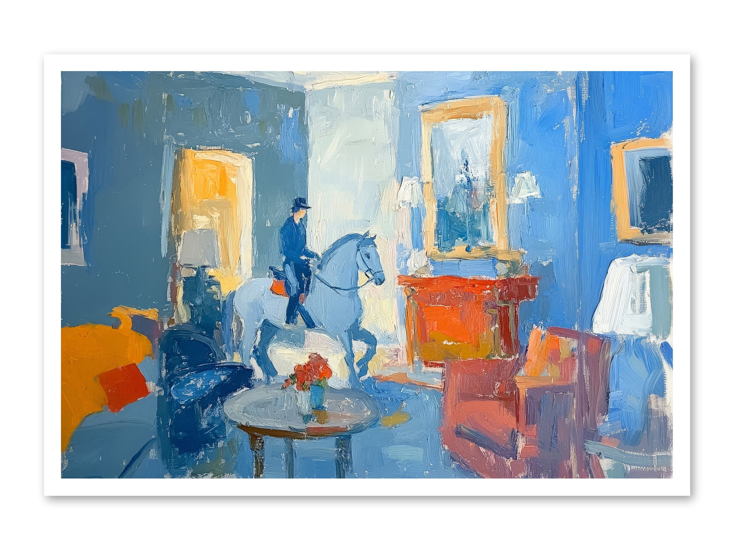 Silver Morning -- Loose Canvas Print 36x24