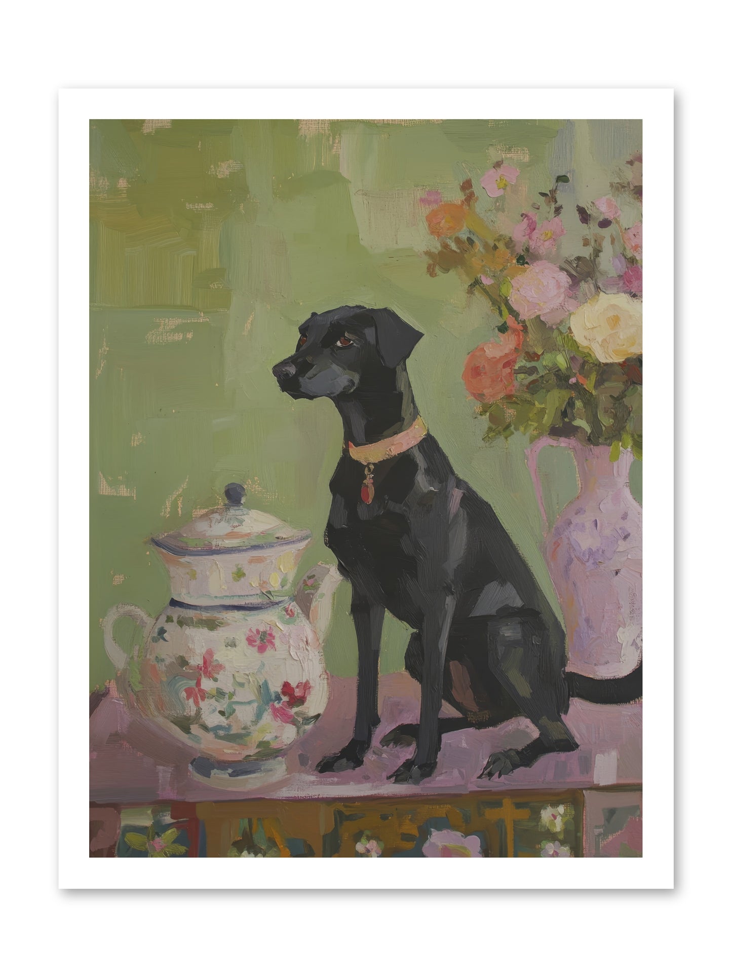 Silver Spoon -- Loose Canvas Print 18x24