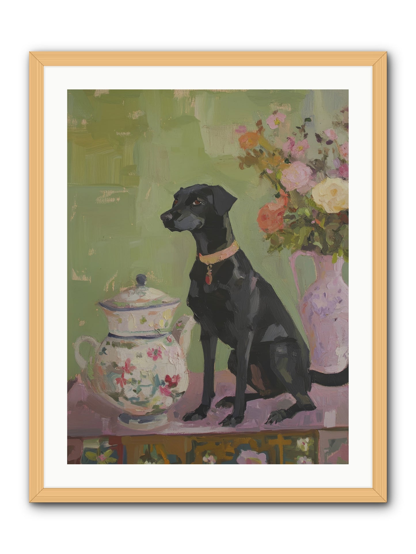 Silver Spoon -- Framed Print - Natural 24x32
