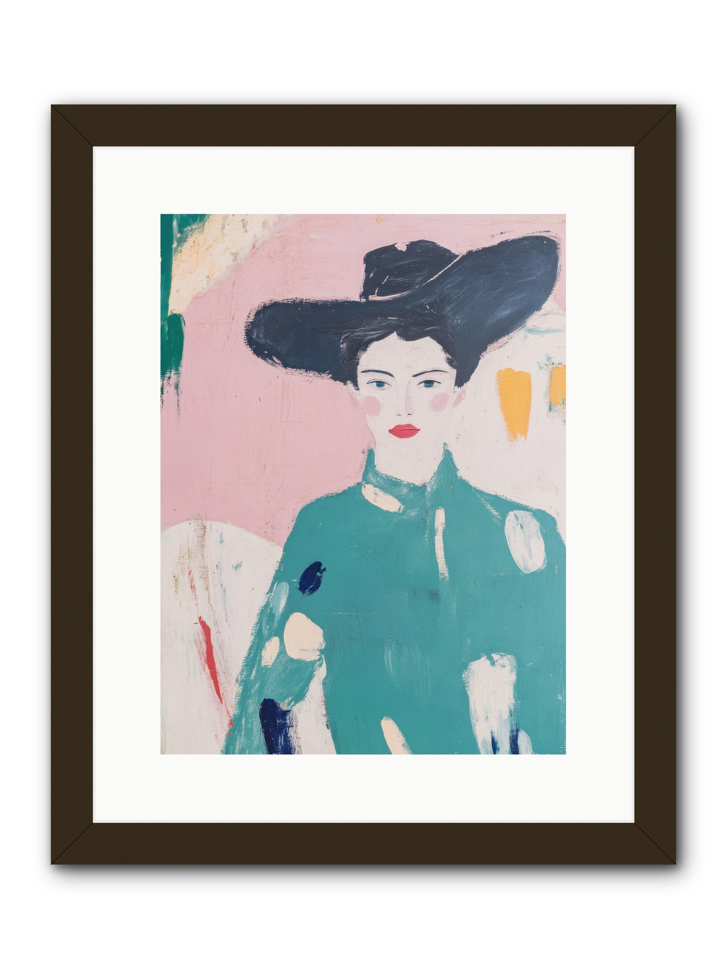 Silver Spur Starlet -- Framed Print - Black 12x16