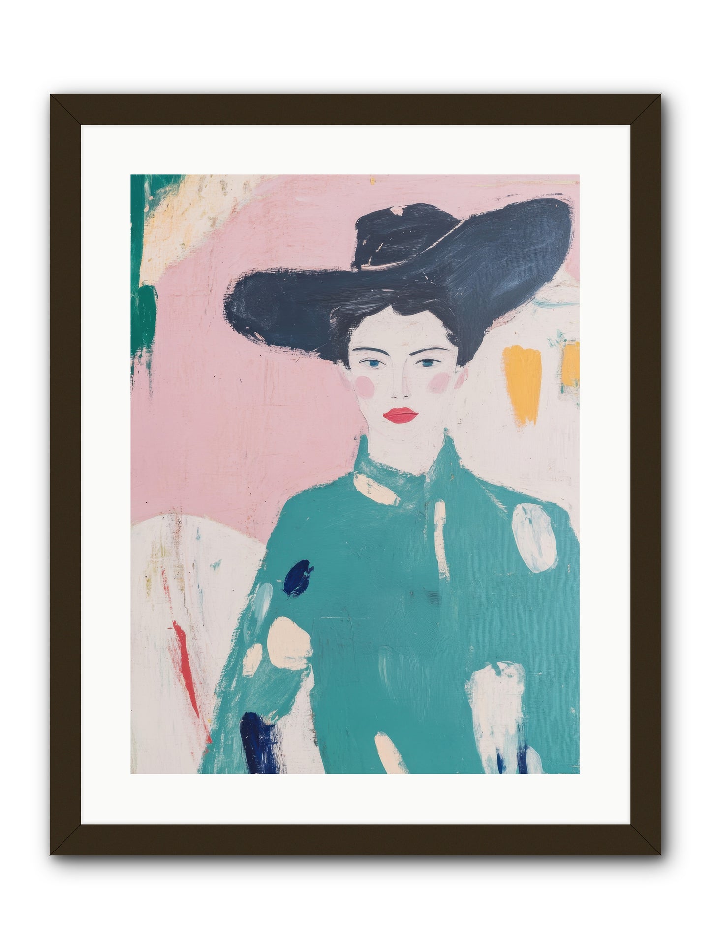 Silver Spur Starlet -- Framed Print - Black 18x24