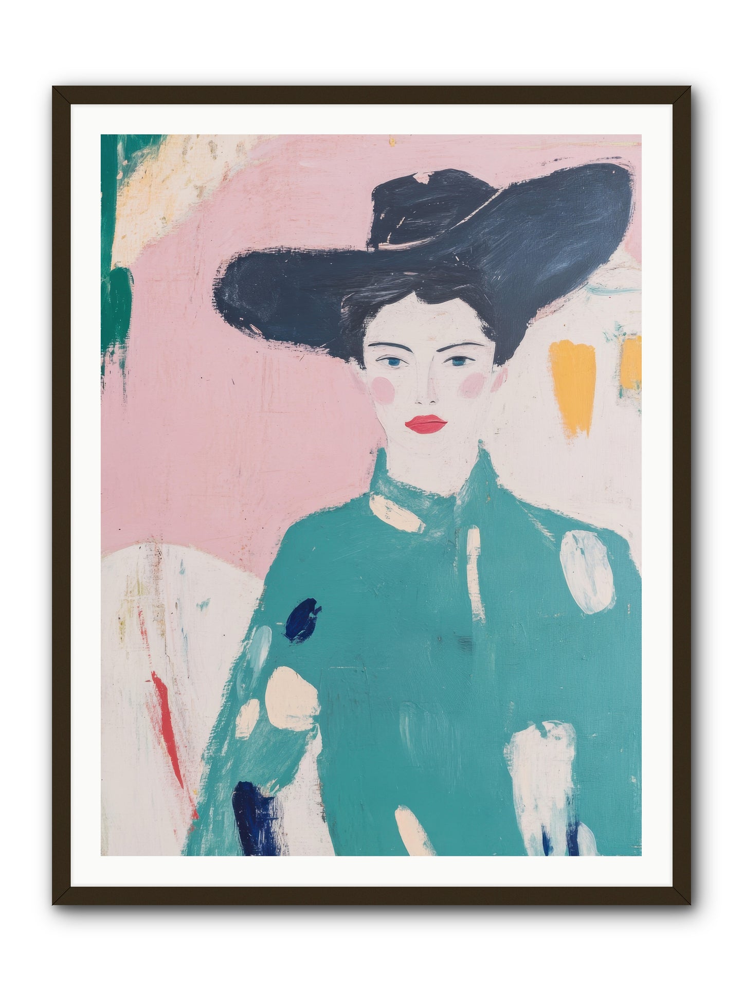 Silver Spur Starlet -- Framed Print - Black 36x48