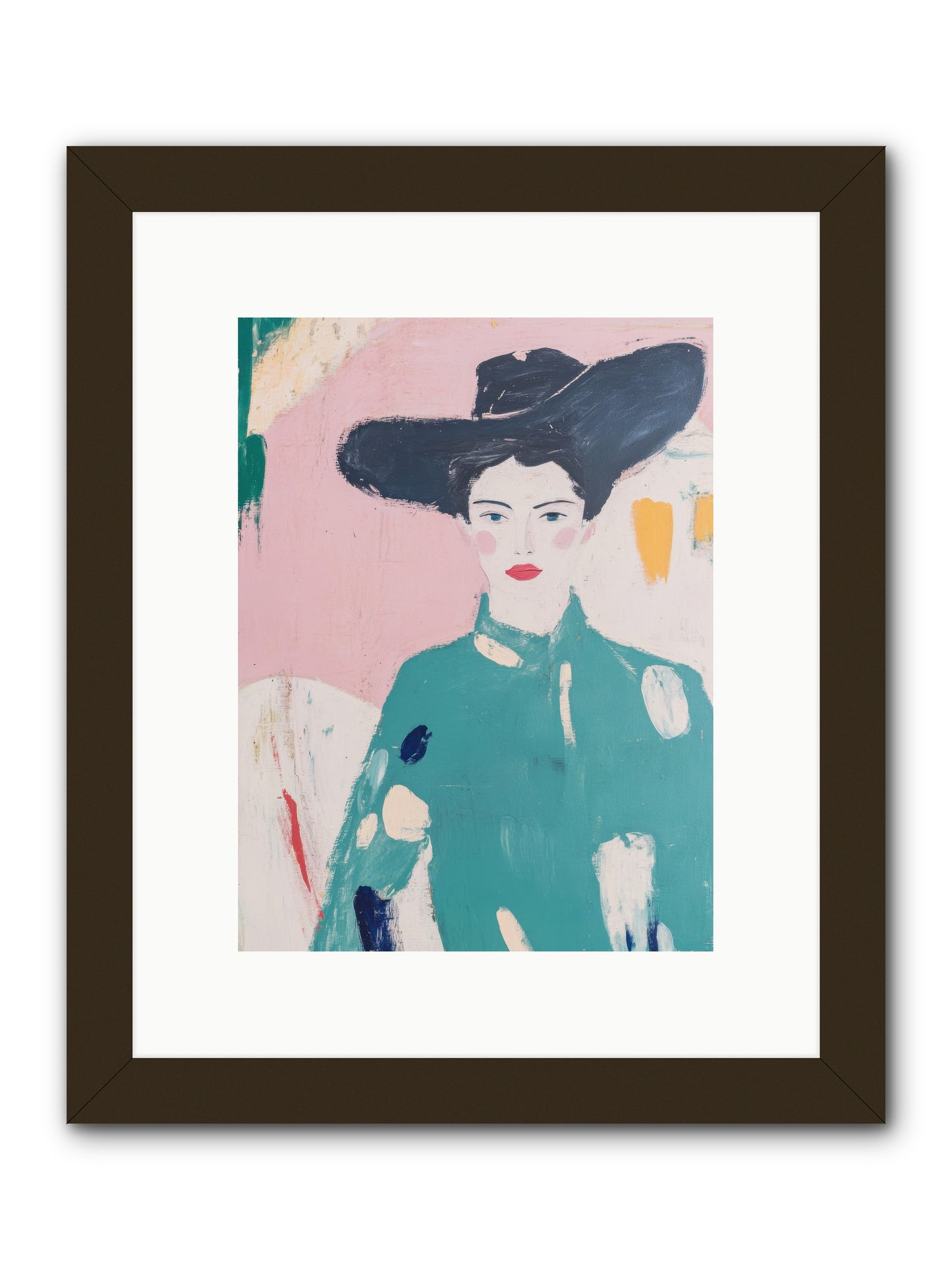 Silver Spur Starlet -- Framed Print - Black 9x12