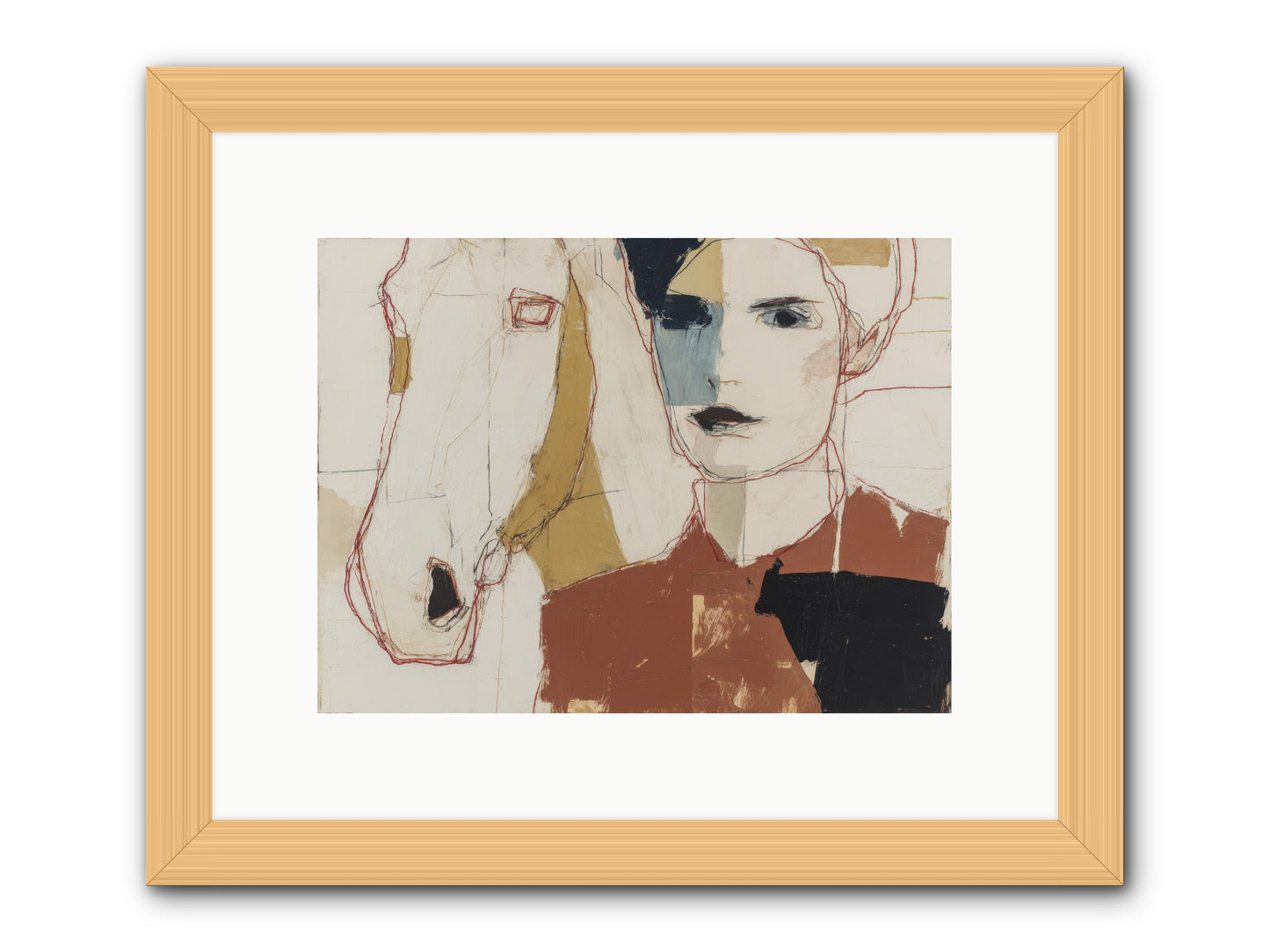 Simply Spellbound -- Framed Print - Natural 12x9