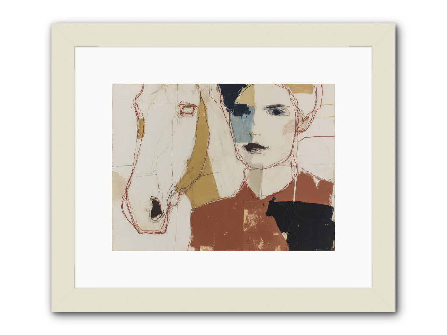 Simply Spellbound -- Framed Print - White 12x9