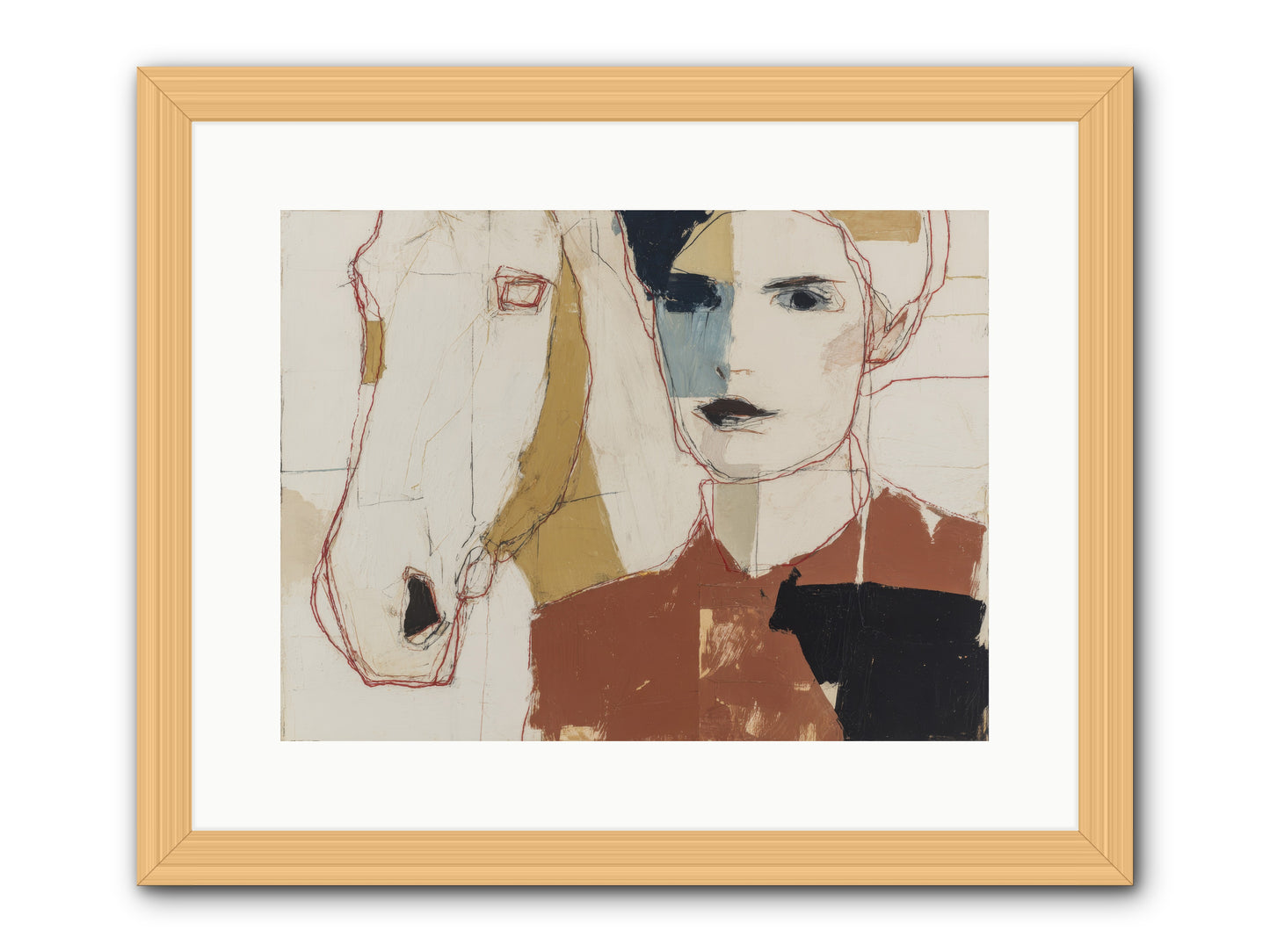Simply Spellbound -- Framed Print - Natural 16x12