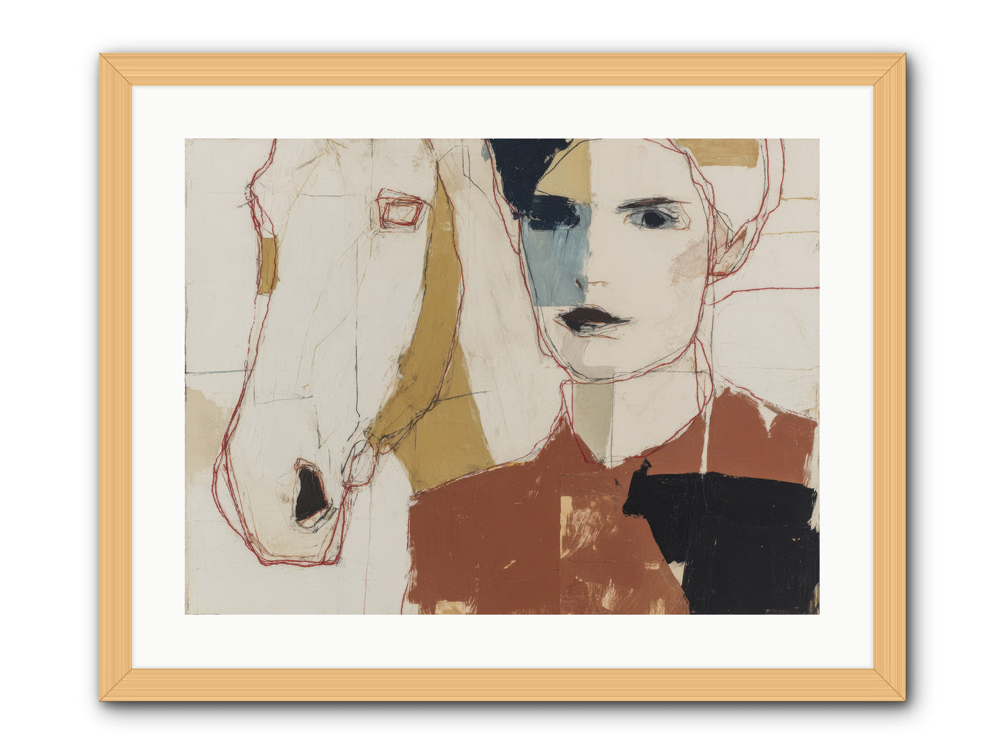 Simply Spellbound -- Framed Print - Natural 24x18