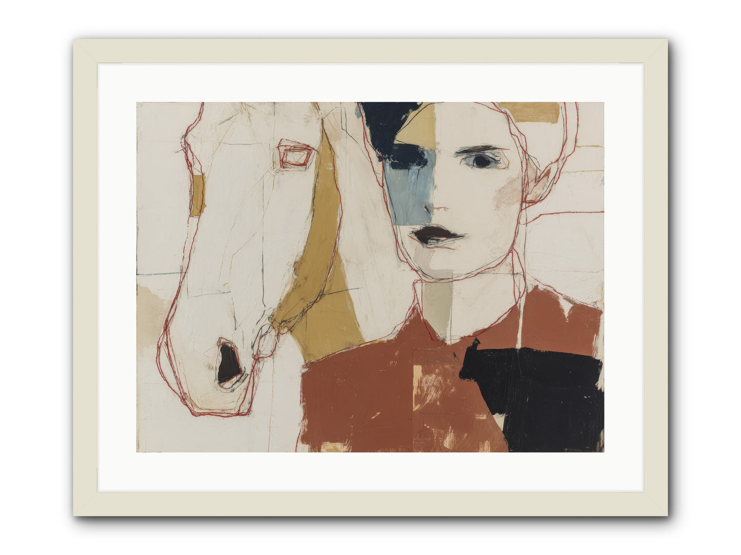Simply Spellbound -- Framed Print - White 24x18