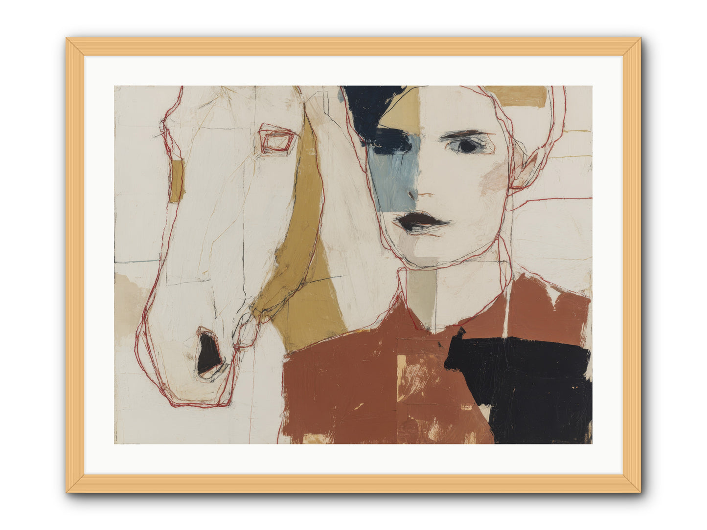 Simply Spellbound -- Framed Print - Natural 32x24