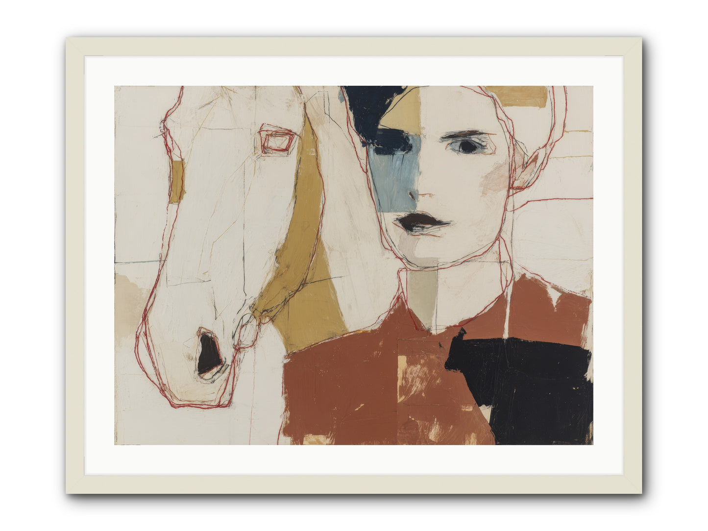Simply Spellbound -- Framed Print - White 32x24