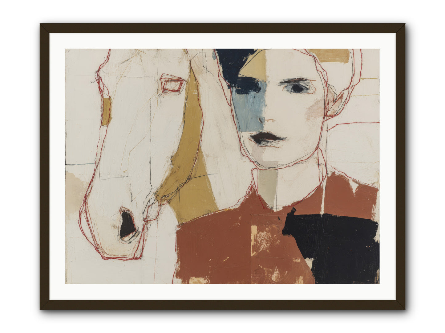 Simply Spellbound -- Framed Print - Black 40x30