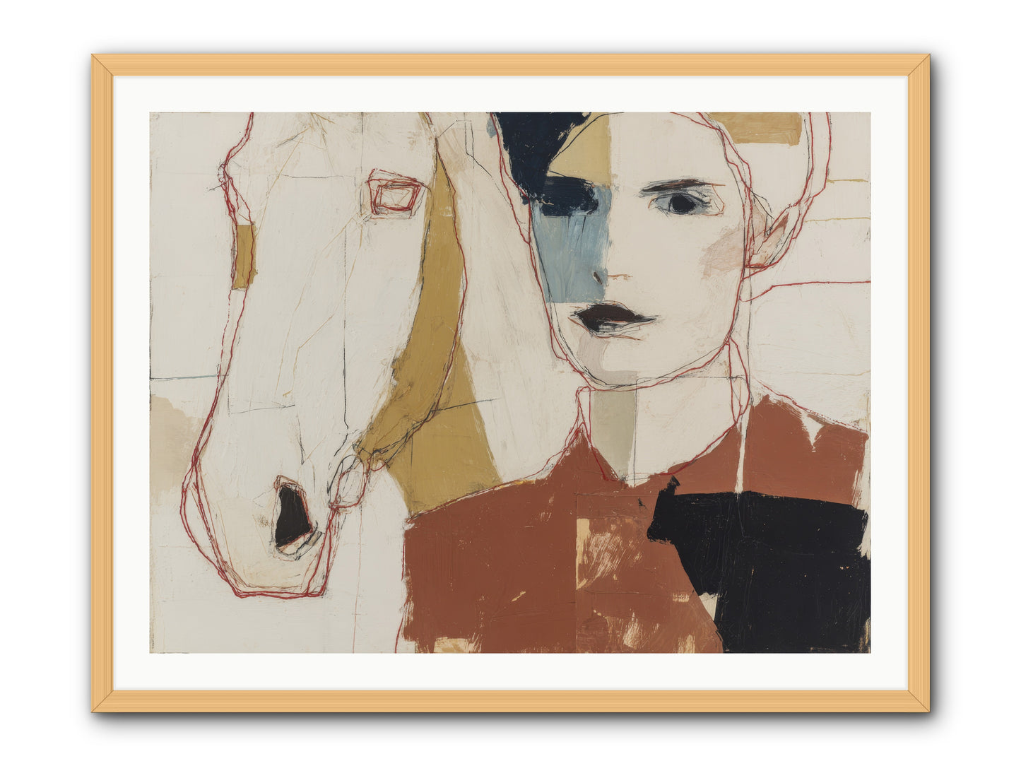 Simply Spellbound -- Framed Print - Natural 40x30