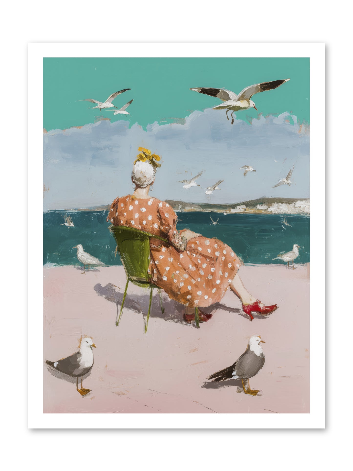 Single Soul Sunshine -- Loose Canvas Print 18x24