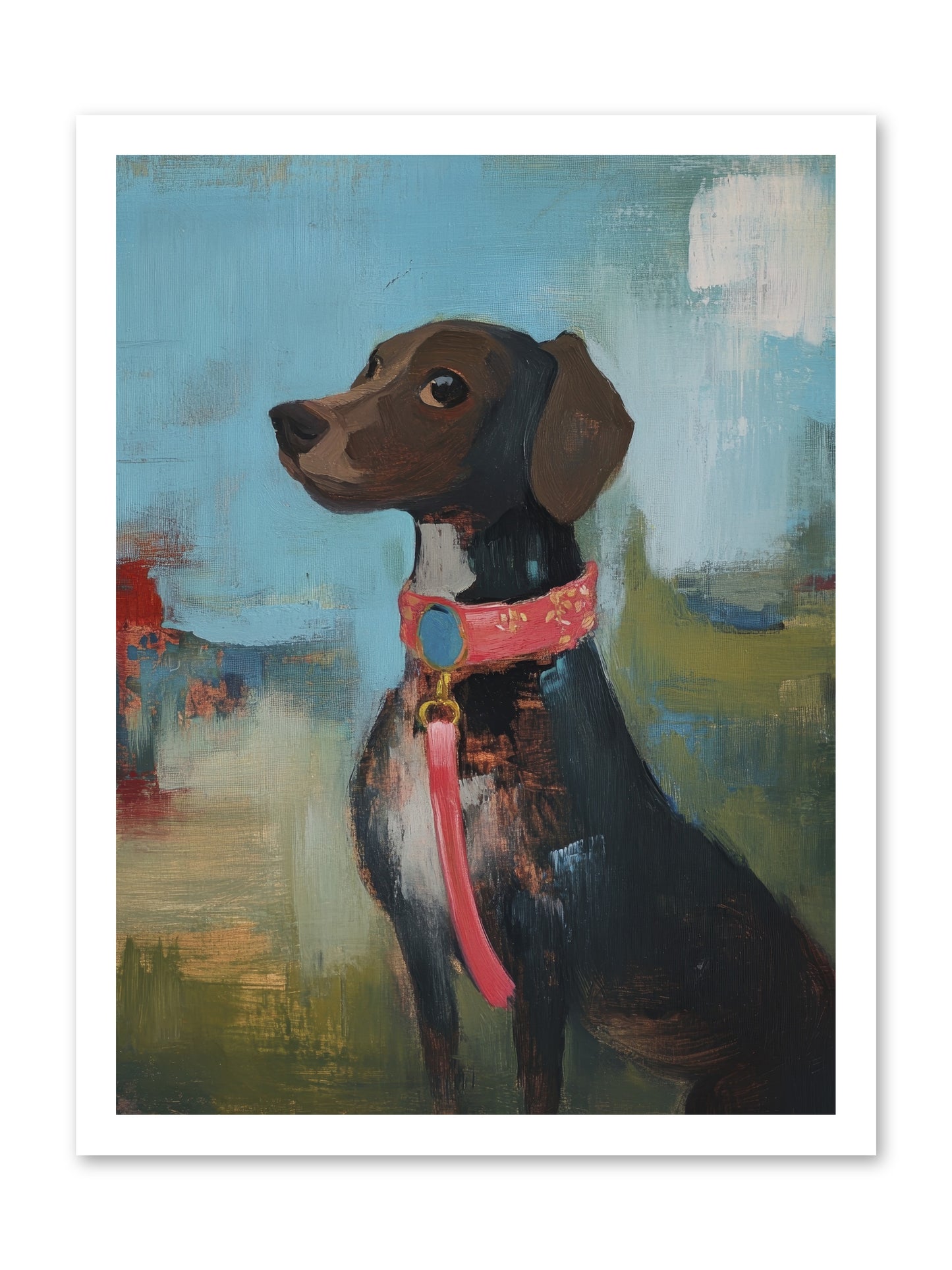 Sir Reginald -- Paper Print 18x24