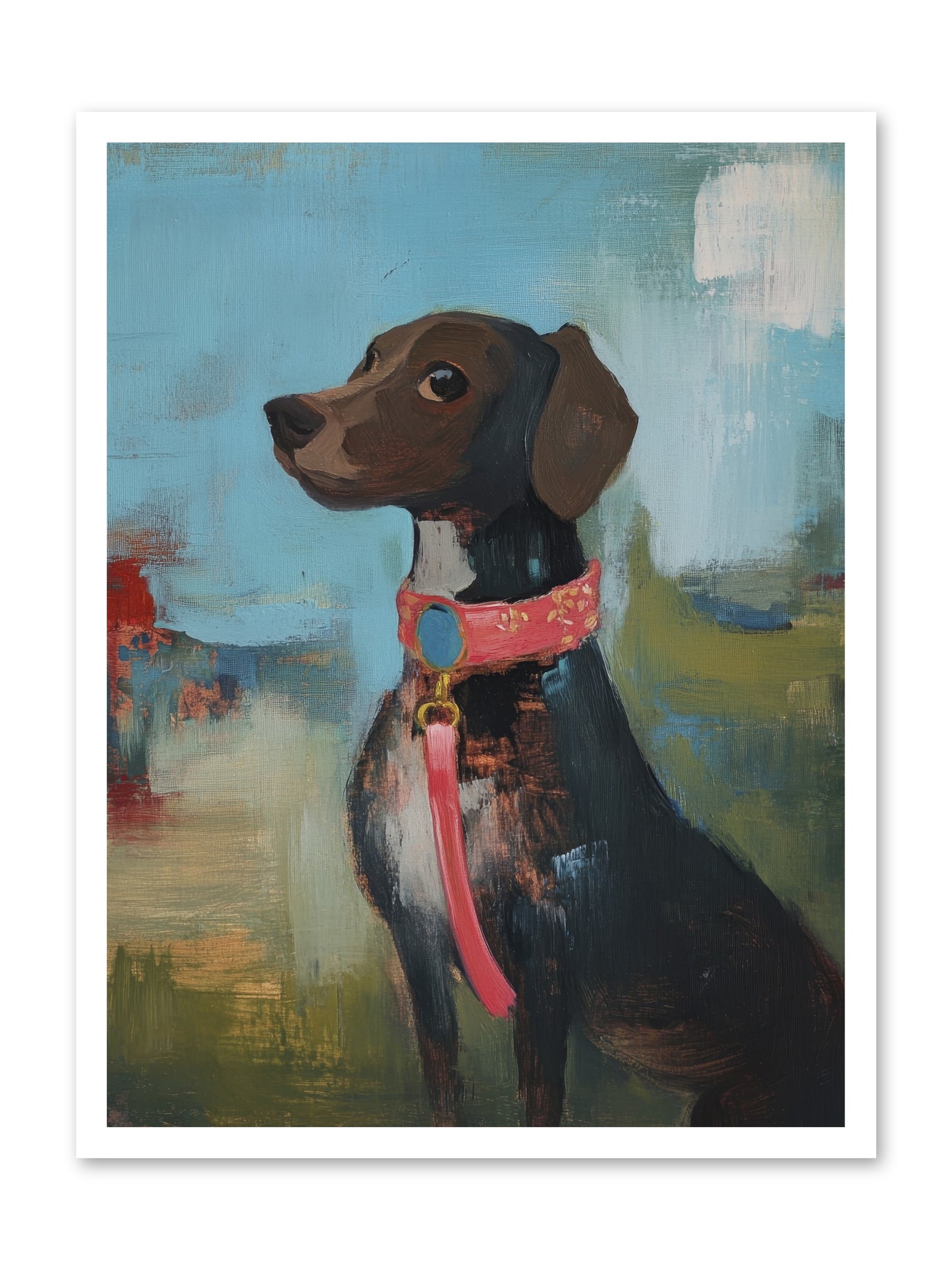 Sir Reginald -- Paper Print 24x32