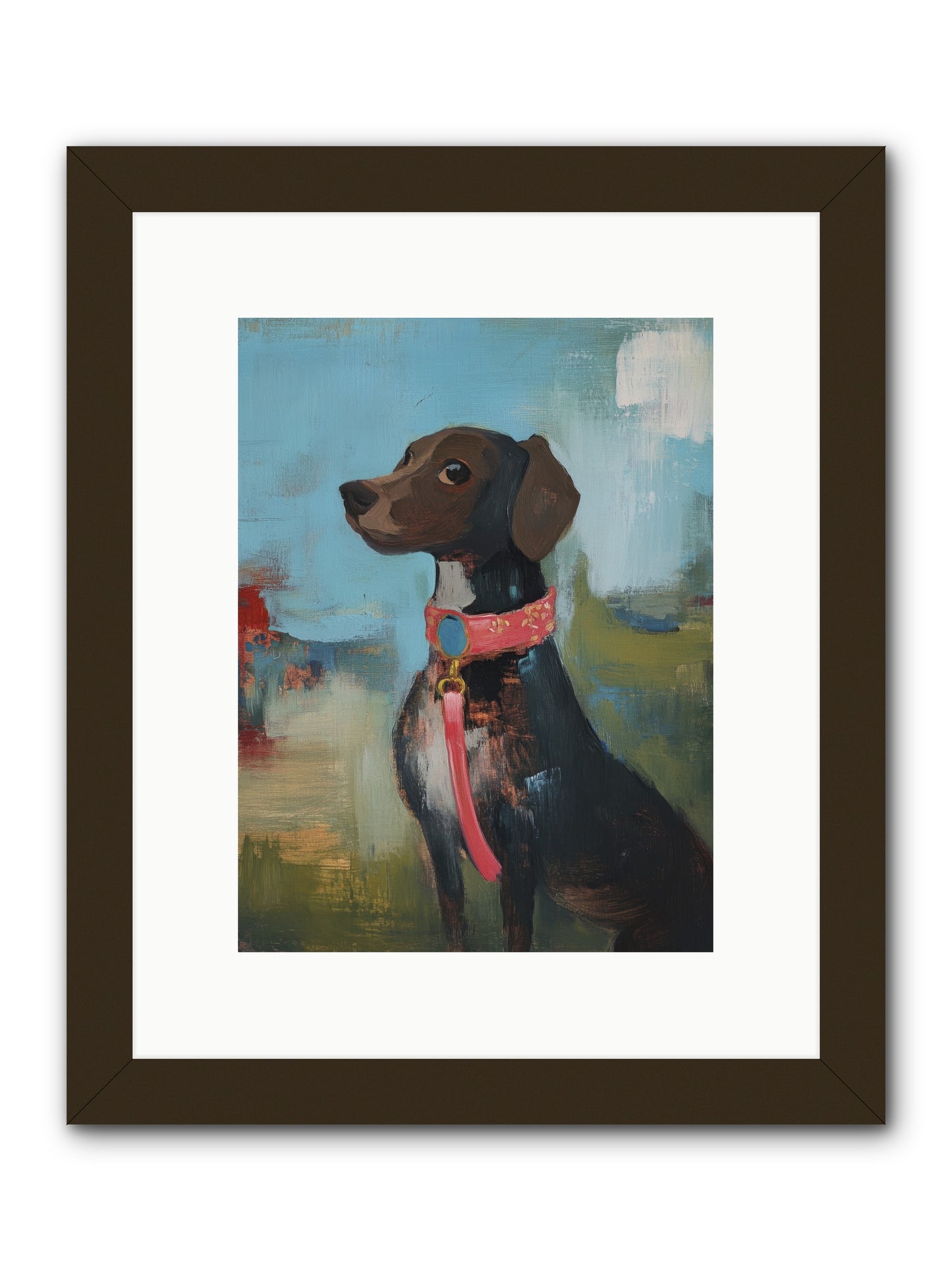 Sir Reginald -- Framed Print - Black 9x12