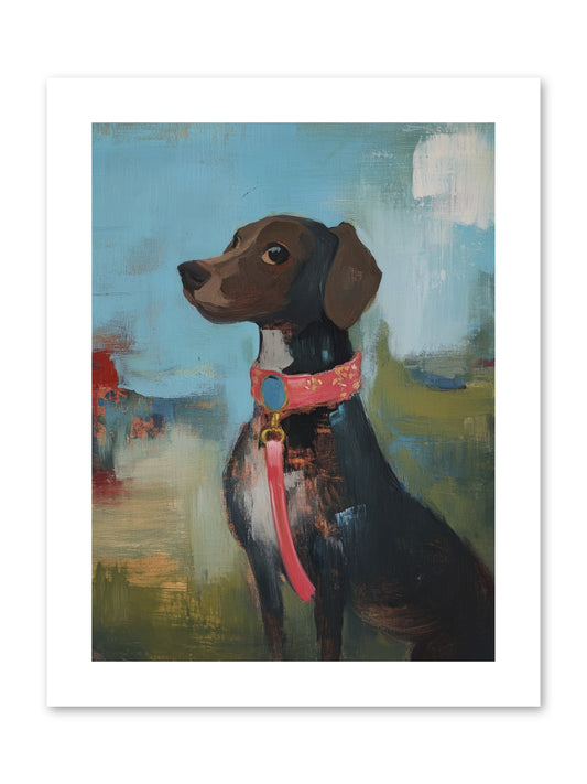 Sir Reginald -- Paper Print 9x12