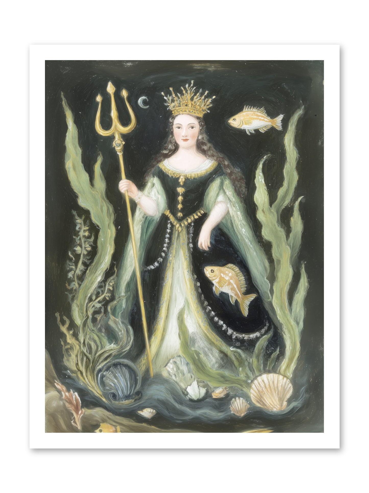 Siren Song -- Paper Print 18x24