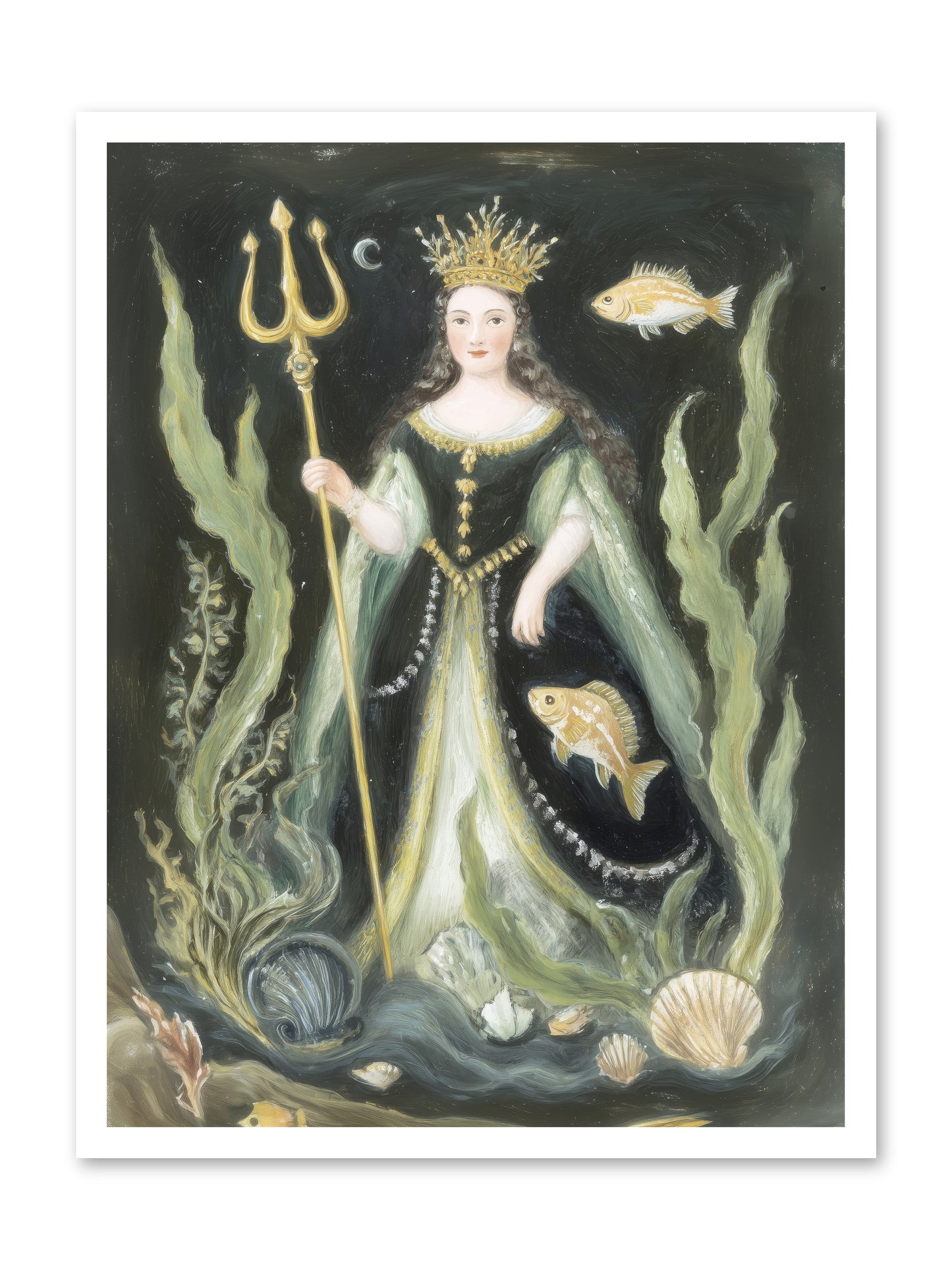 Siren Song -- Loose Canvas Print 24x32