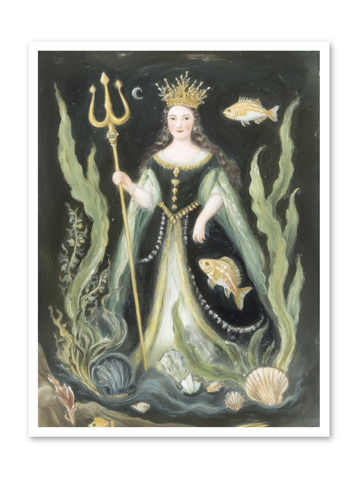 Siren Song -- Loose Canvas Print 30x40