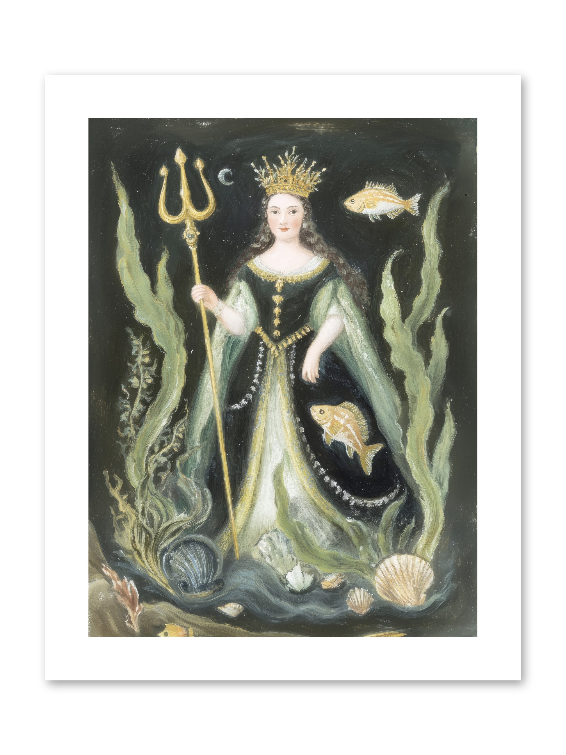 Siren Song -- Paper Print 9x12