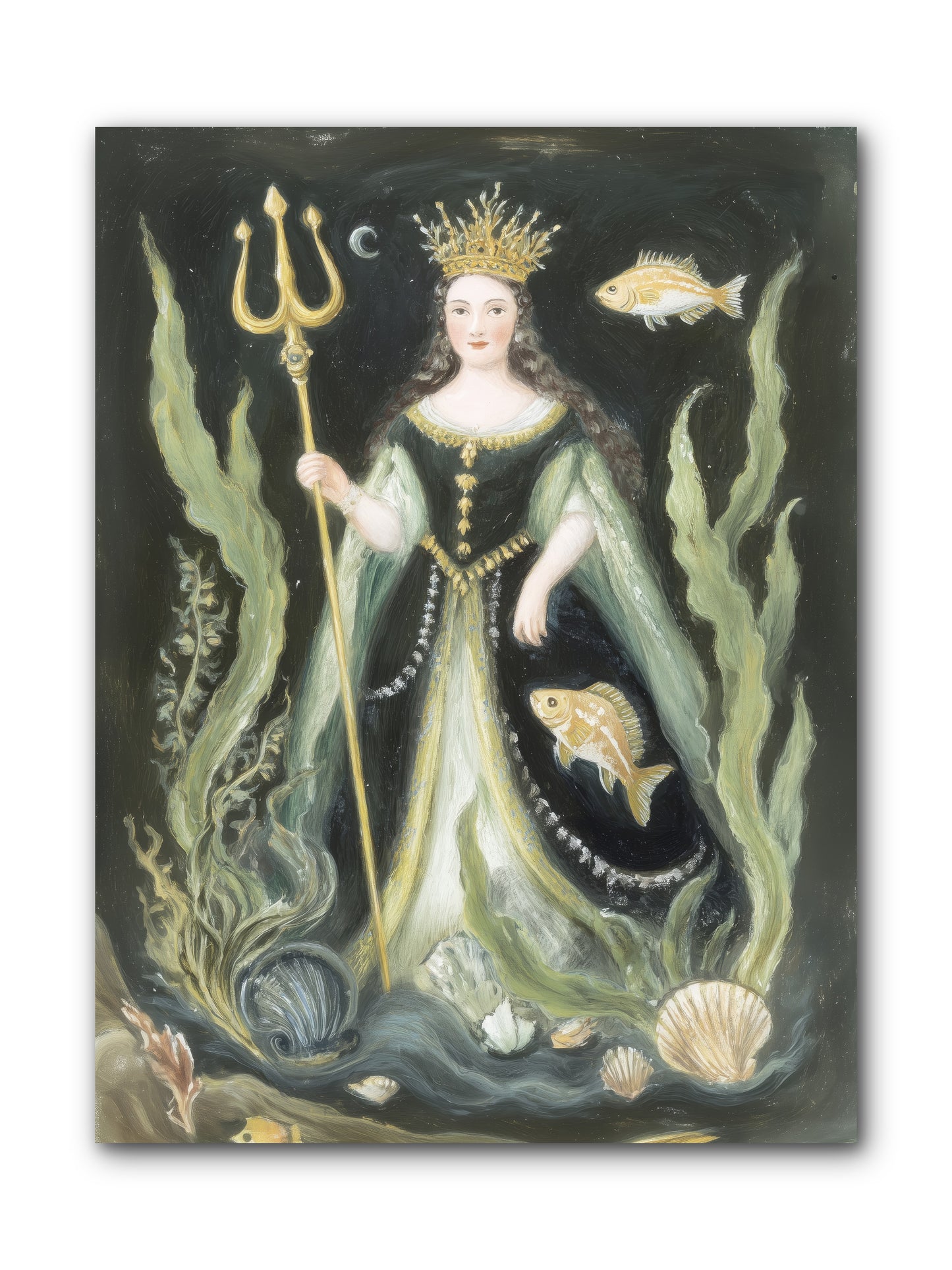 Siren Song -- Wrapped Canvas 9x12